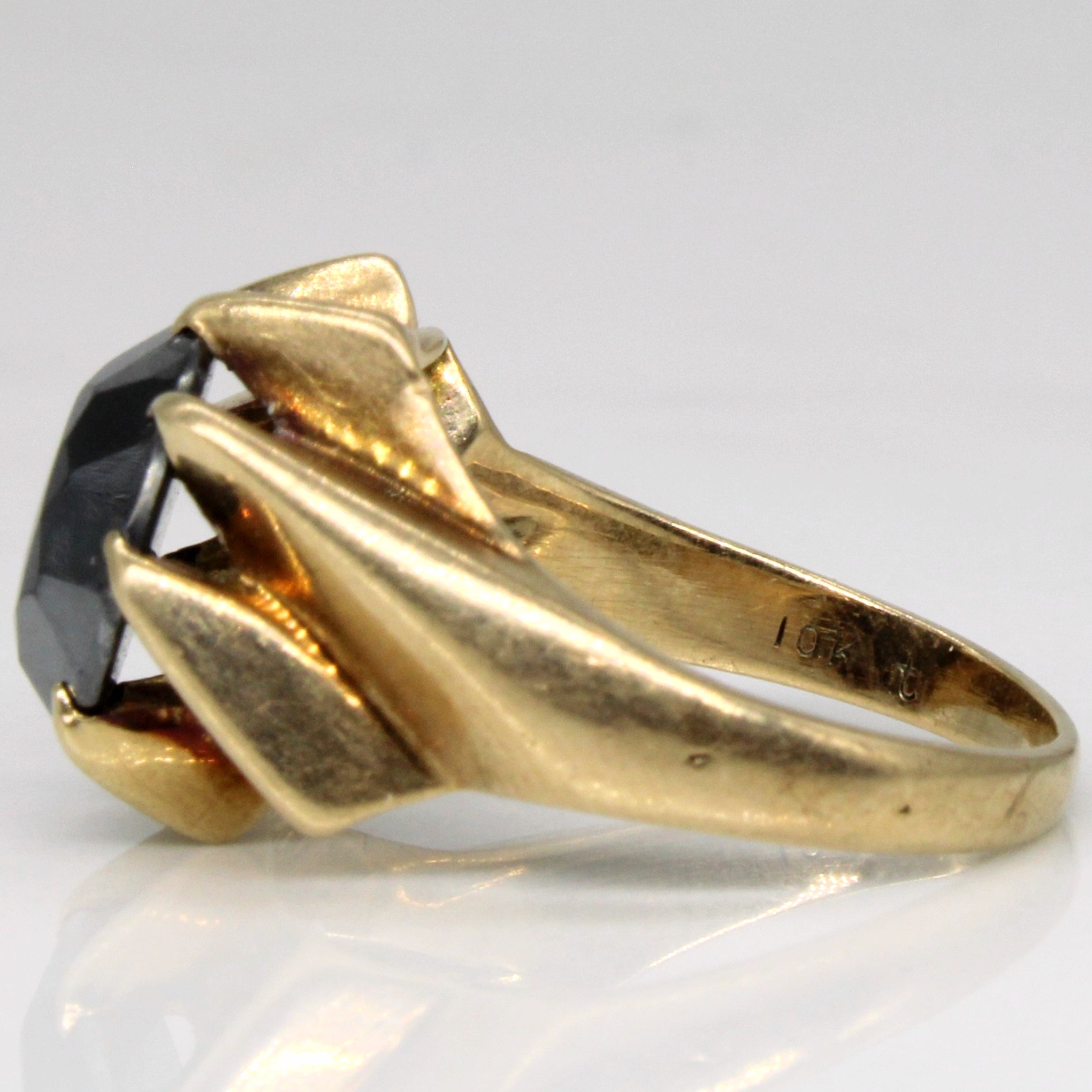 Hematite Cockail Ring | 3.82ct | SZ 5.25 |