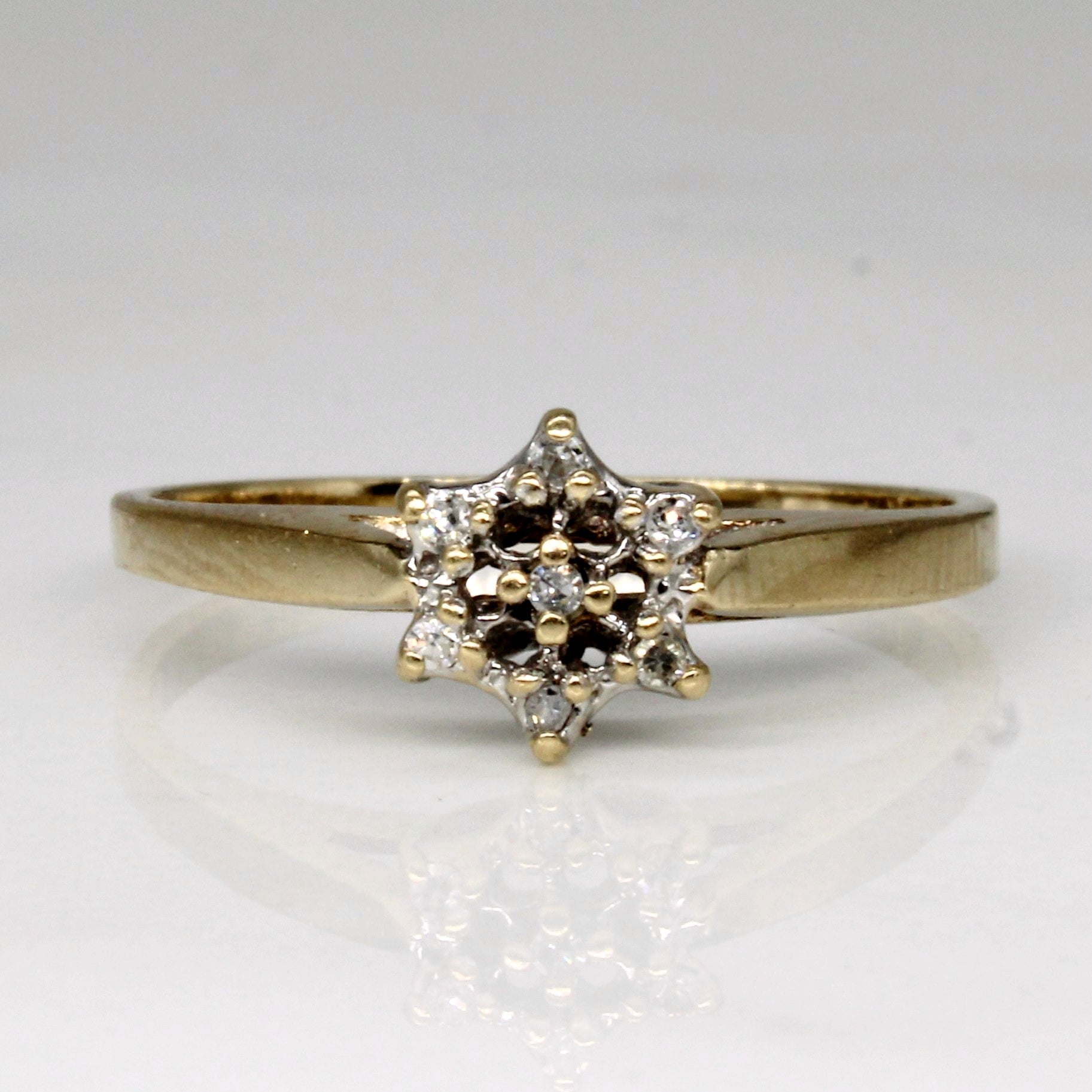 Diamond Cluster Ring | 0.03ctw | SZ 6.75 |