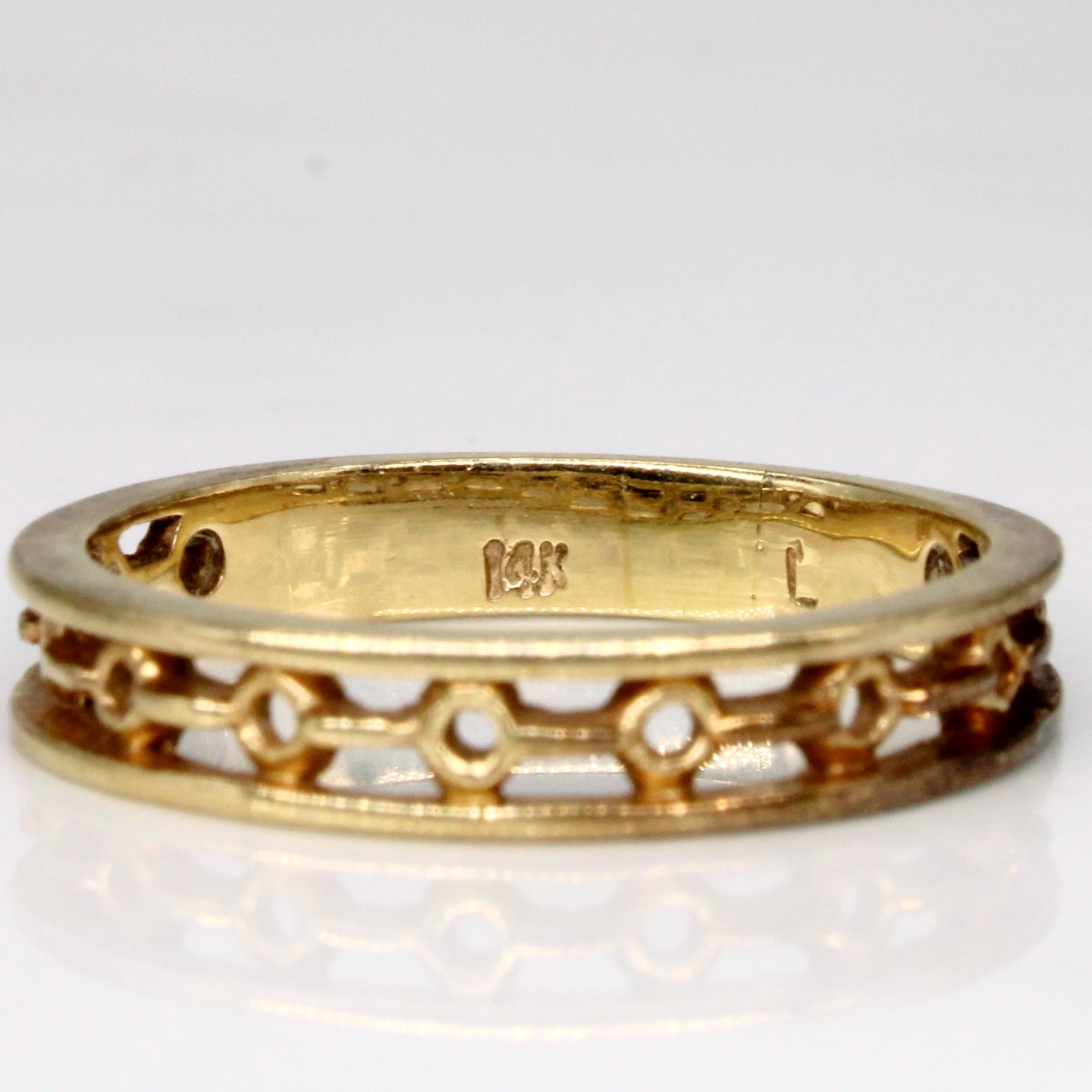 14k Yellow Gold Ring | SZ 6.75 |