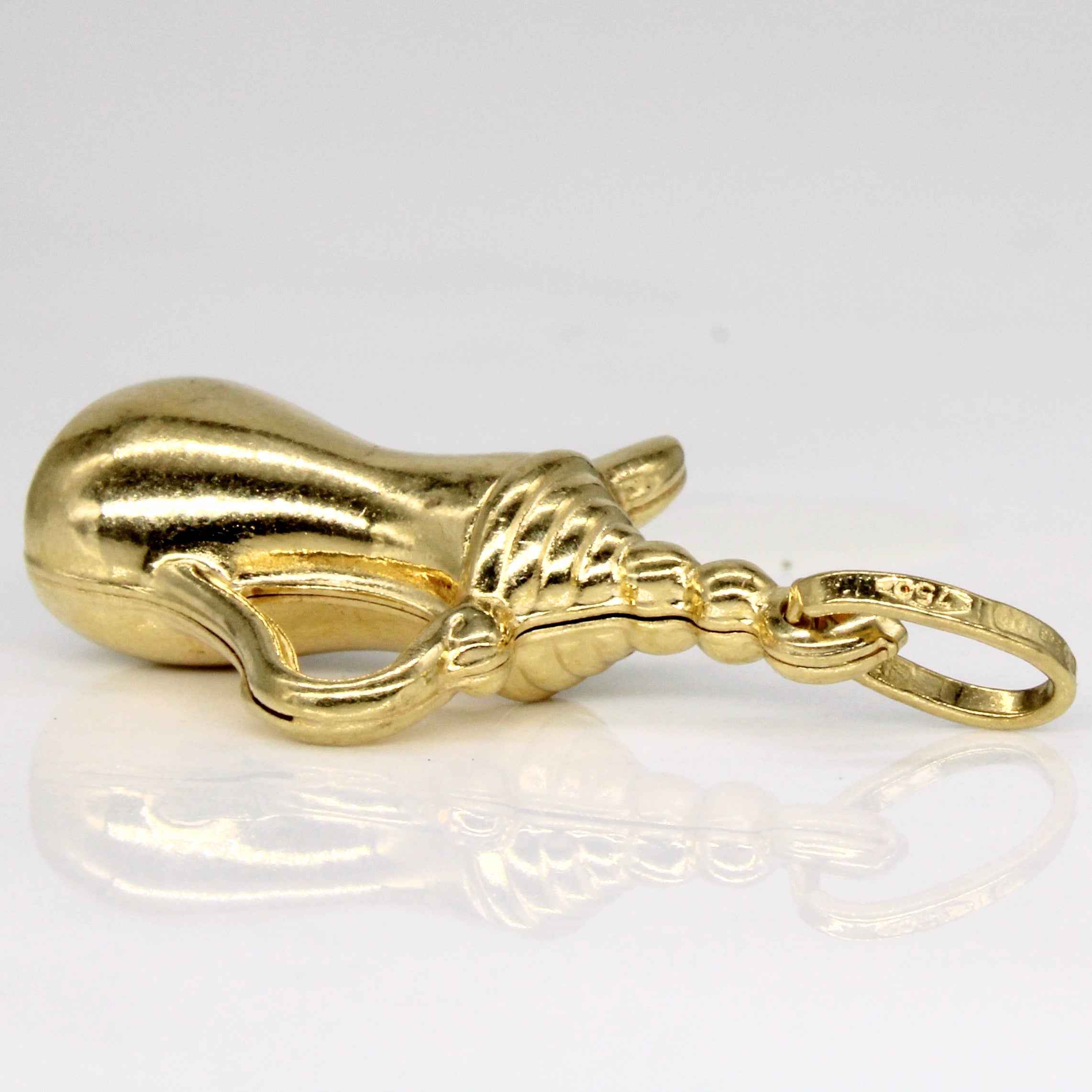 18k Yellow Gold Pitcher Charm