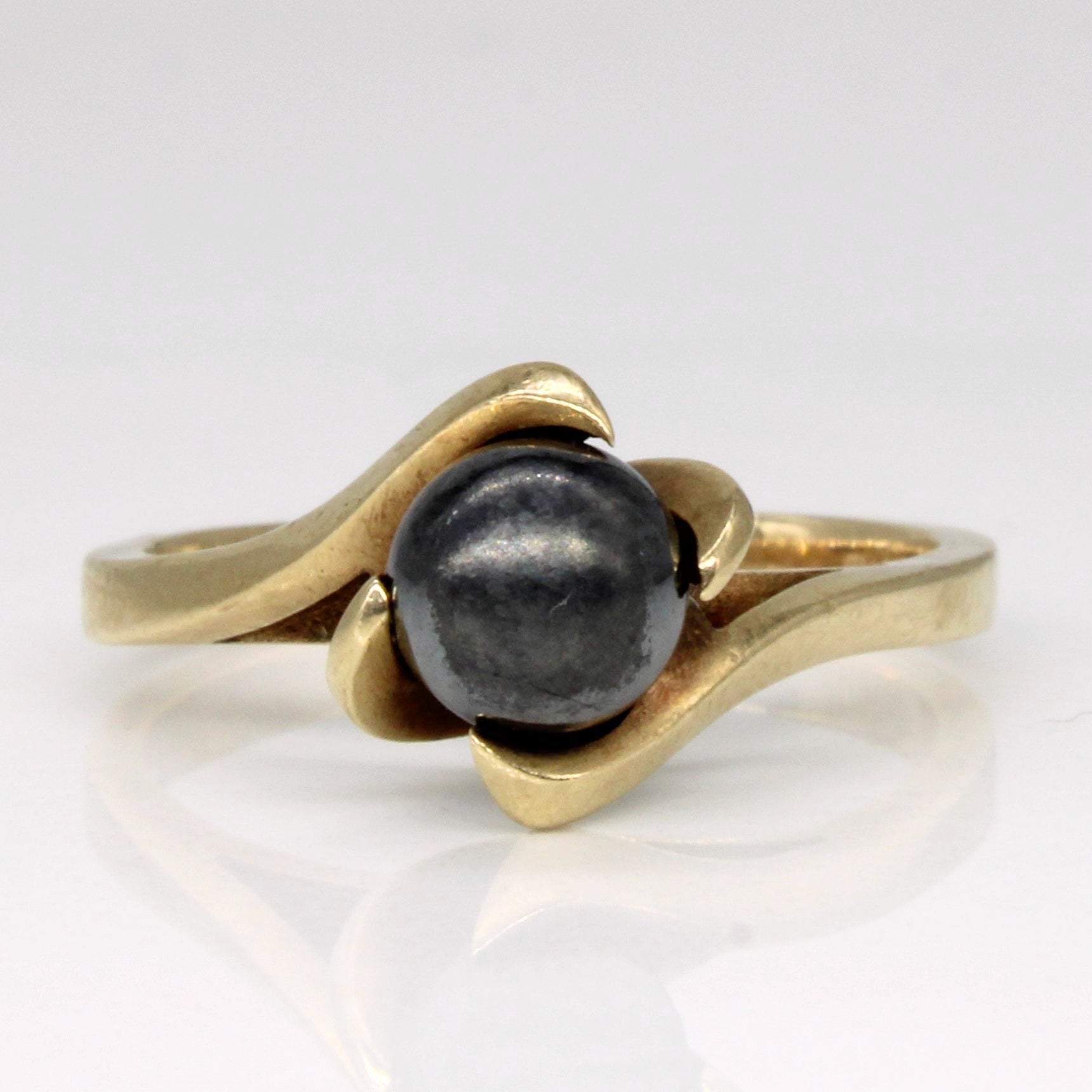 Bypass Hematite Ring | 2.65ct | SZ 5.5 |