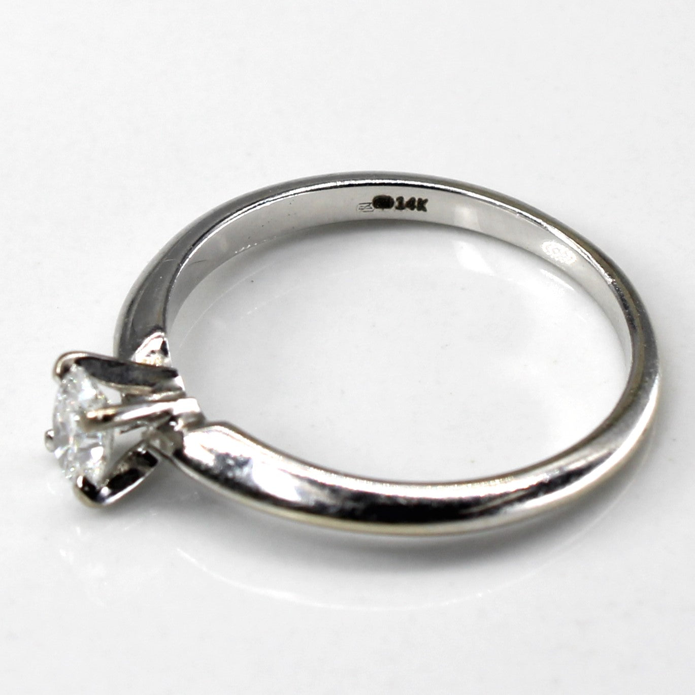 Solitaire Oval Diamond Ring | 0.30ct | SZ 6.75 |