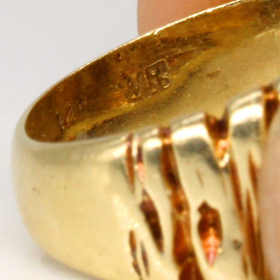 Diamond Shield Ring | 0.10ctw | SZ 5.25 |