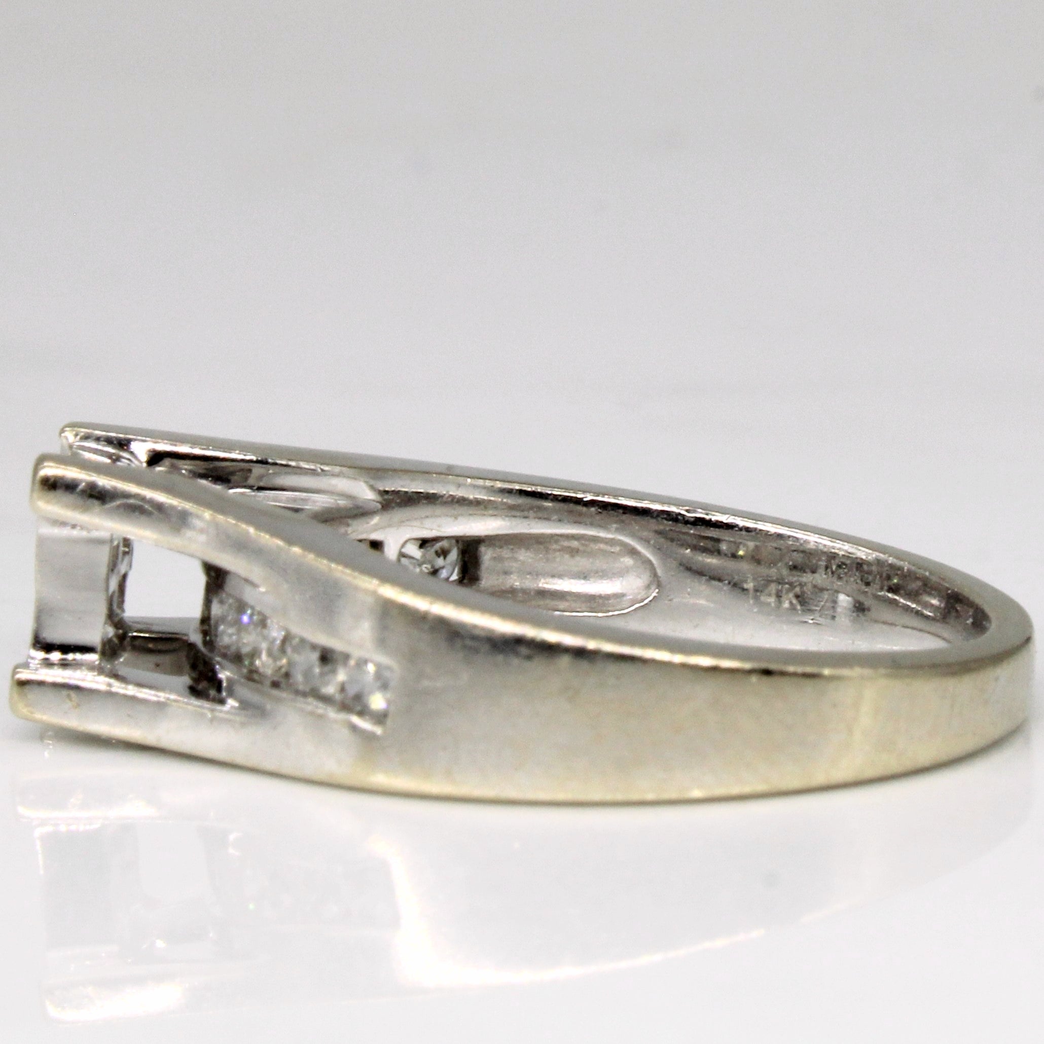 Princess Diamond Engagement Invisible Set Ring | 0.50ctw | SZ 7 |