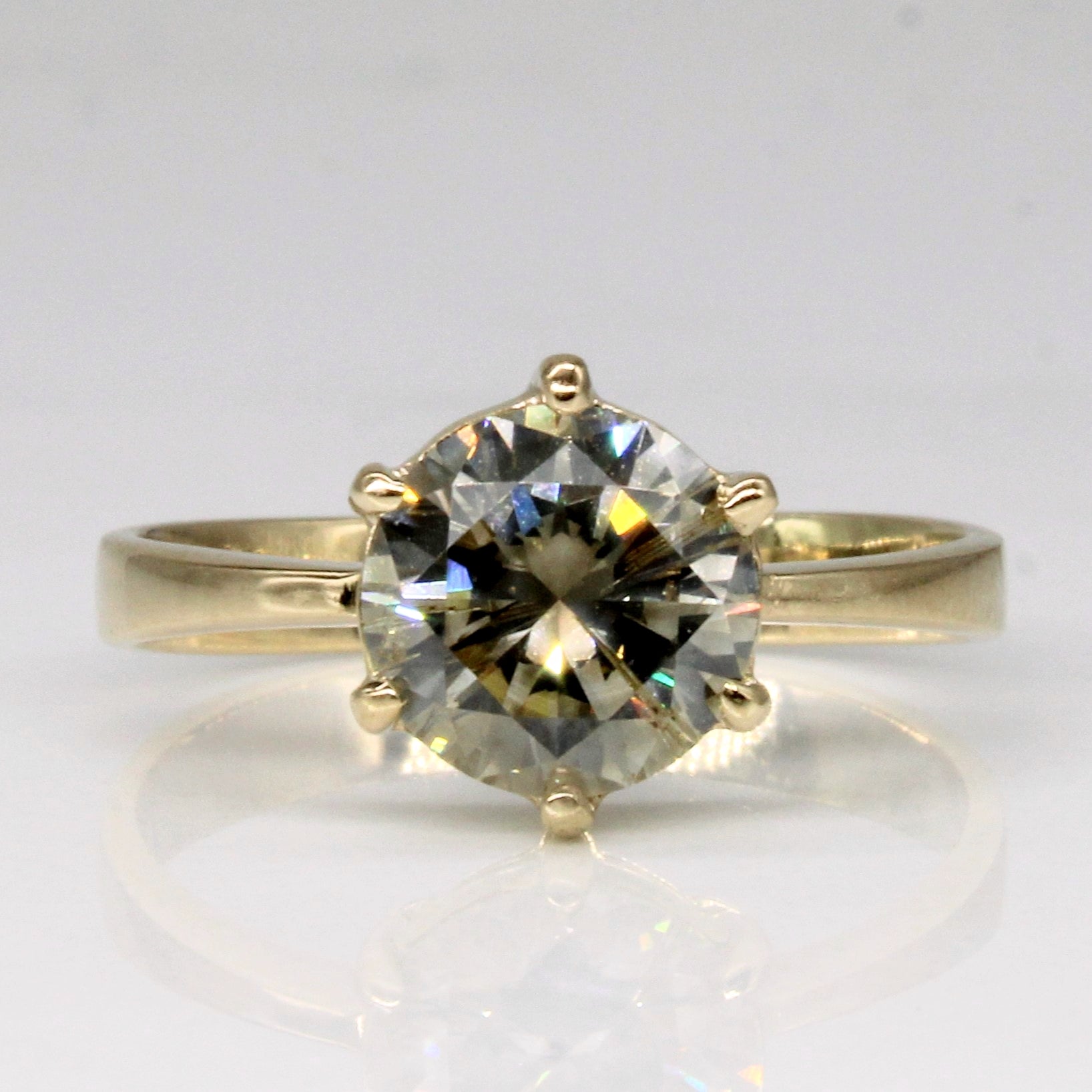 Diamond Solitaire Engagement Ring | 1.51ct | SZ 6 |