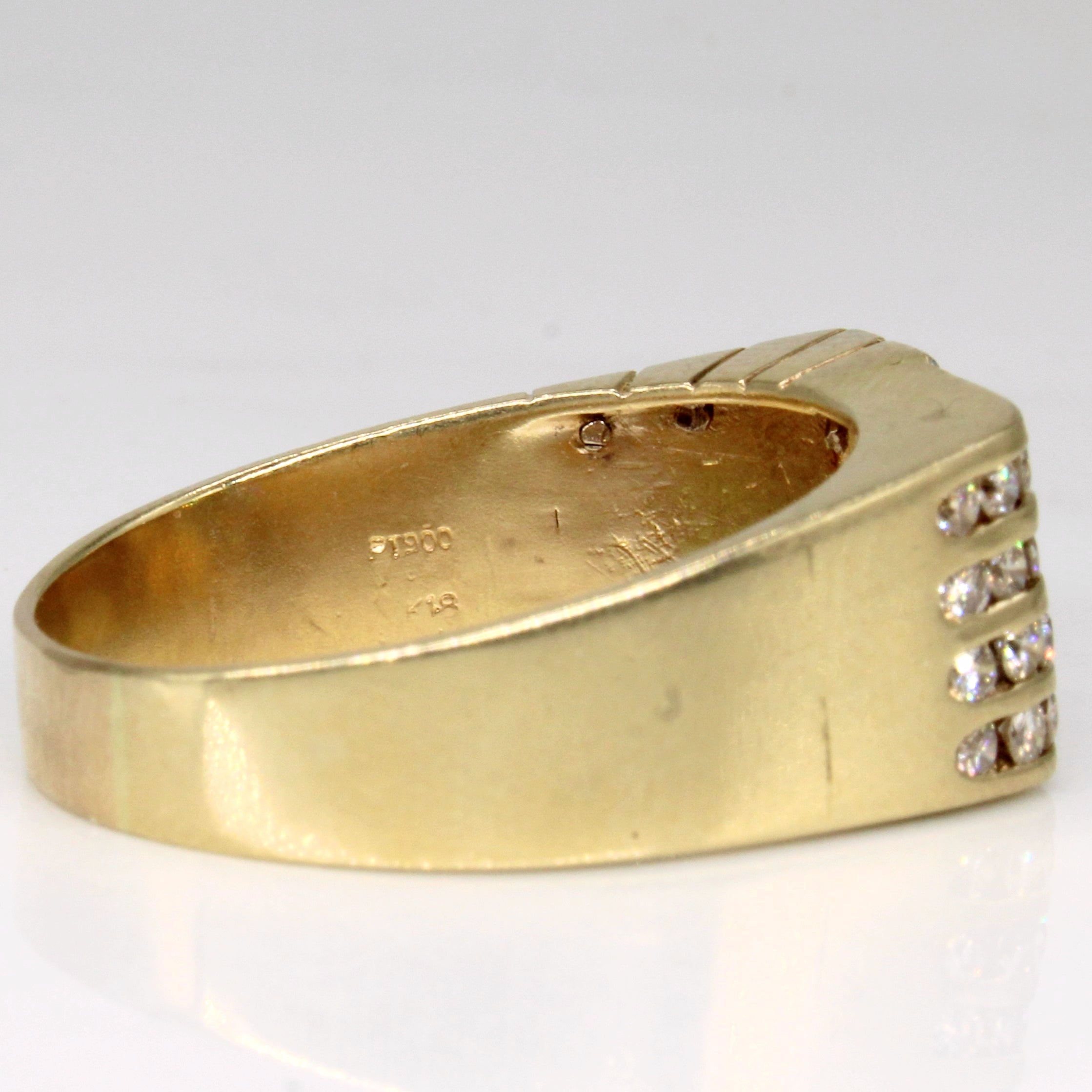 Channel Set Diamond Ring | 0.48ctw | SZ 10.25 |