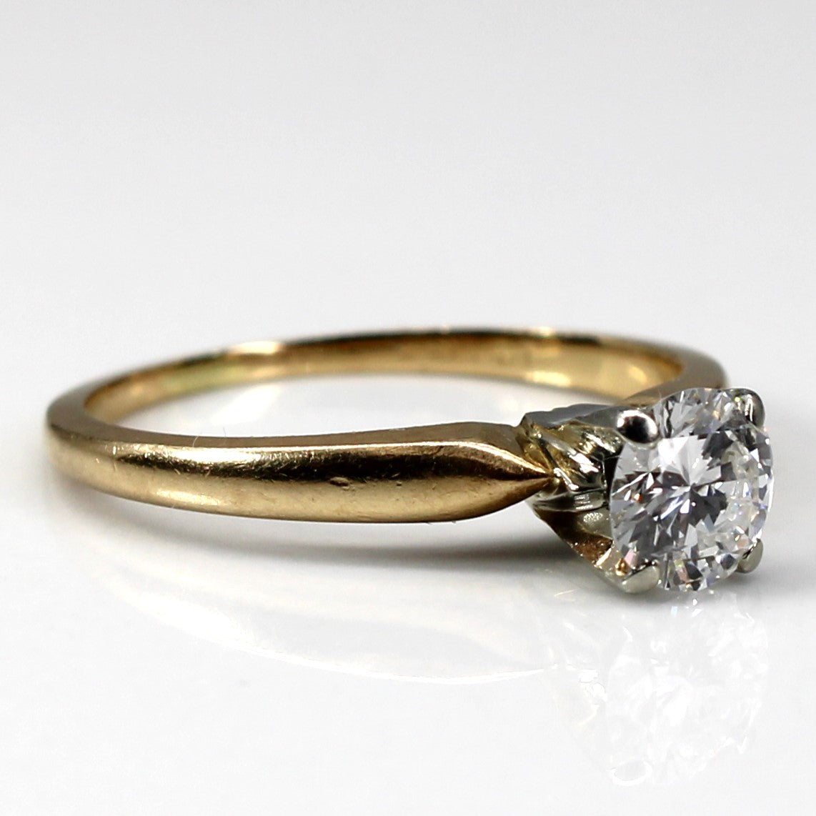 Solitaire Diamond Ring | 0.45ct | SZ 4 |
