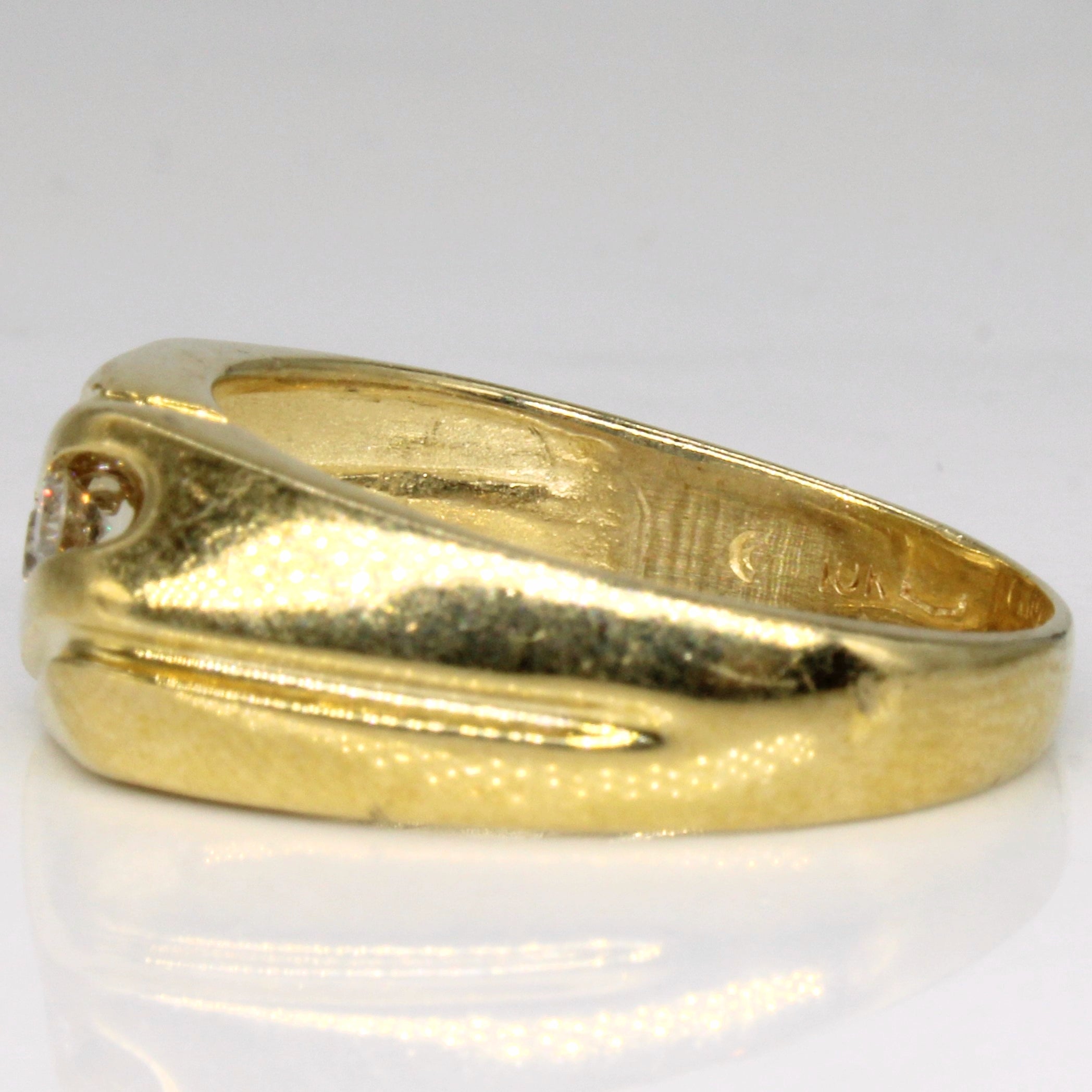 Diamond Waterfall Ring | 0.25ctw | SZ 10.75 |