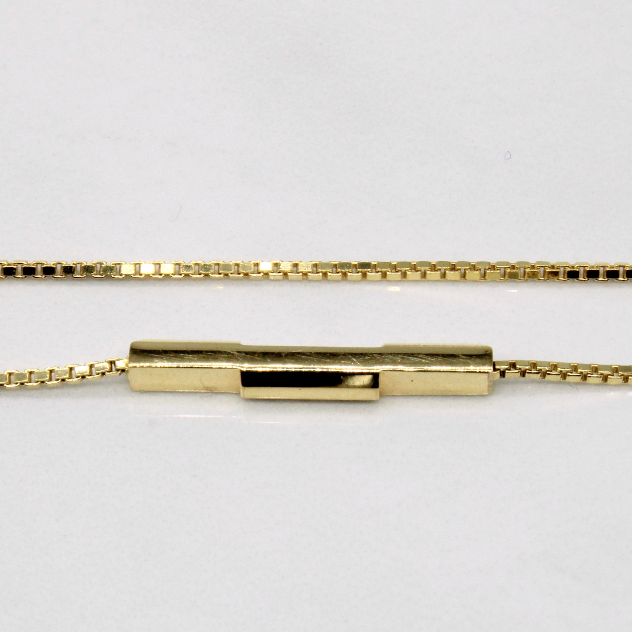 Gucci' 18k Yellow Gold Necklace | 16" |