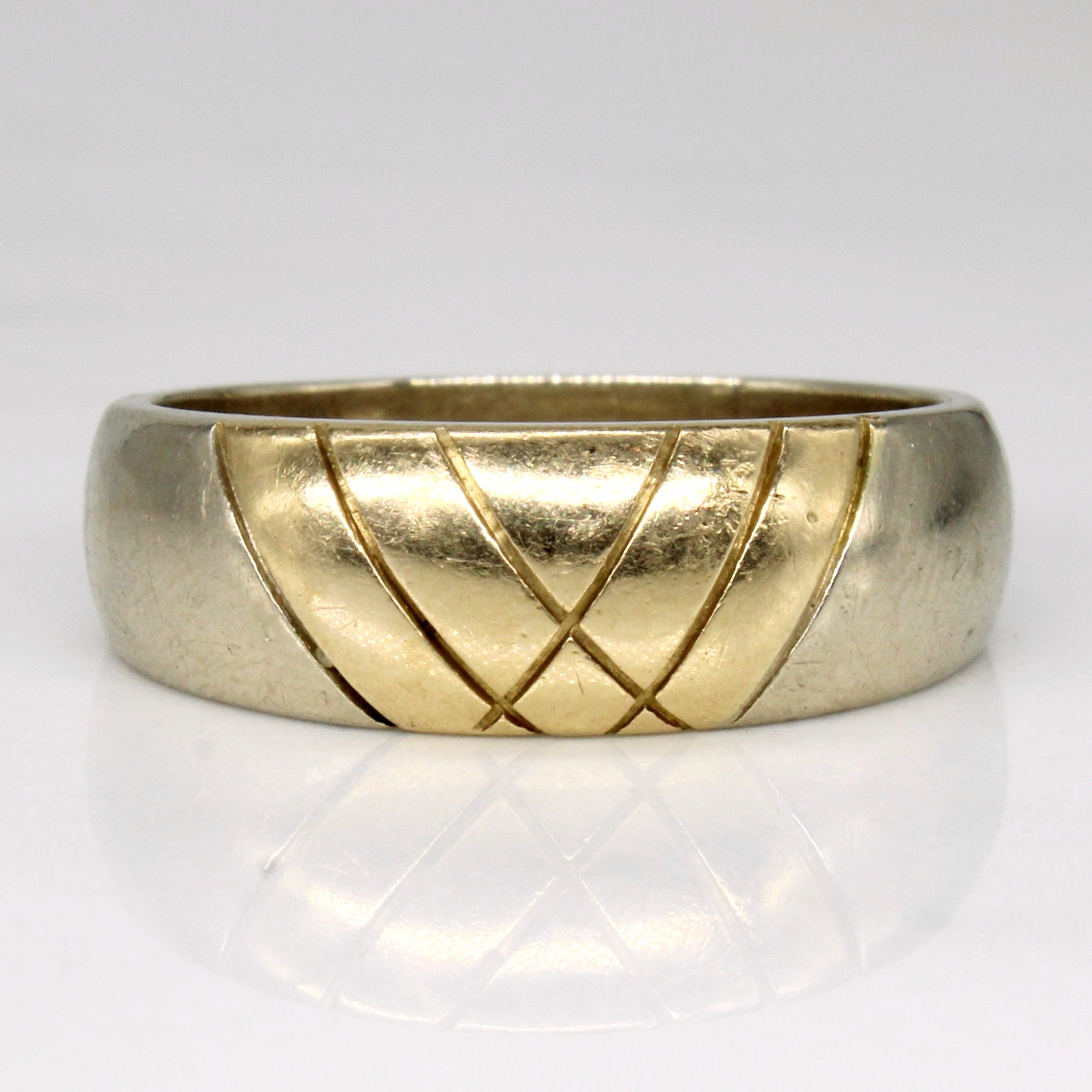 14k Two Tone Gold Ring | SZ 7.25 |