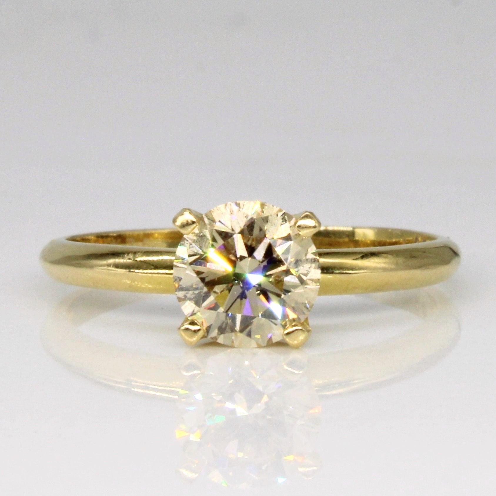 Bague de fiançailles en diamant | 1,00 ct | Taille 6,75 |