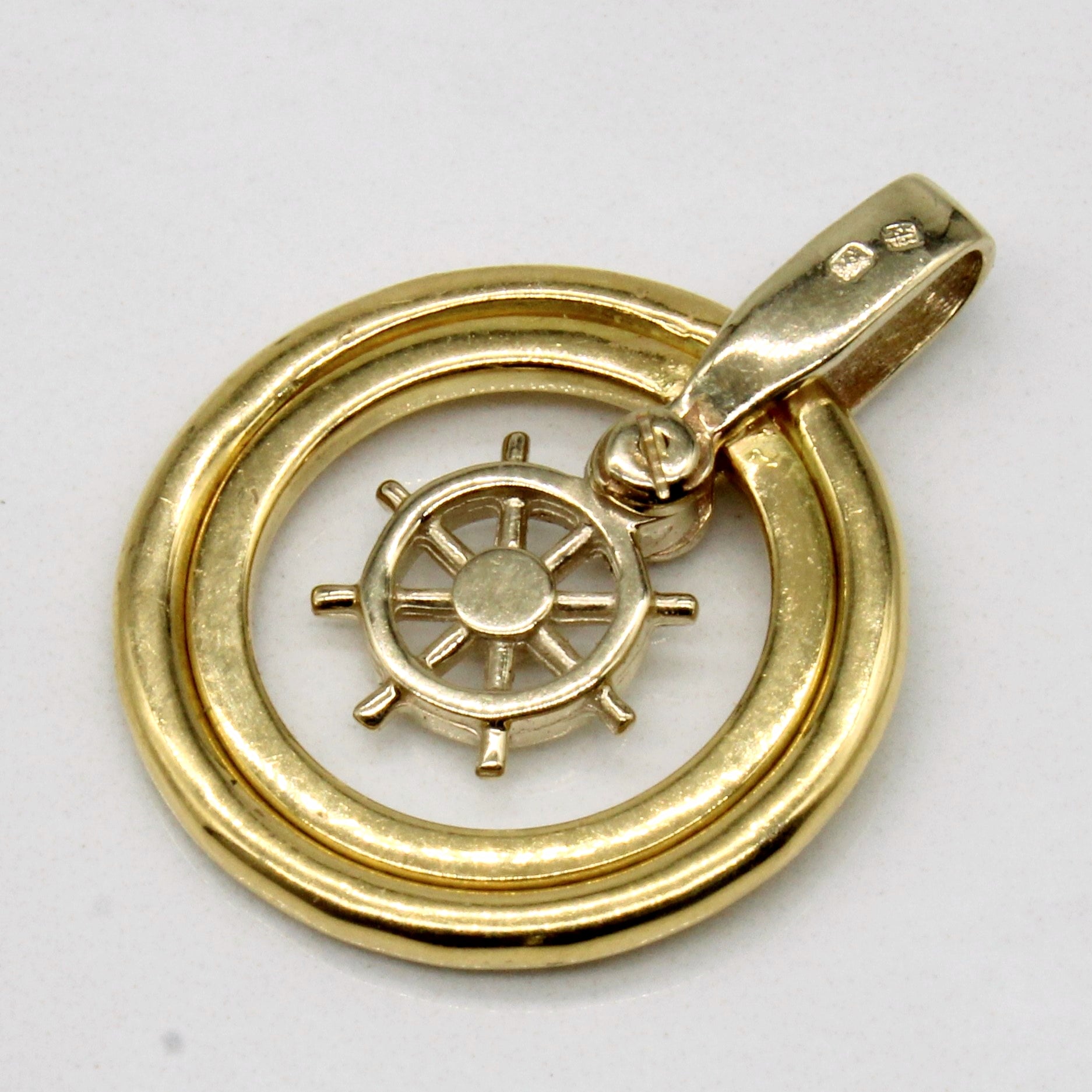 18k Yellow Gold Masthead Charm