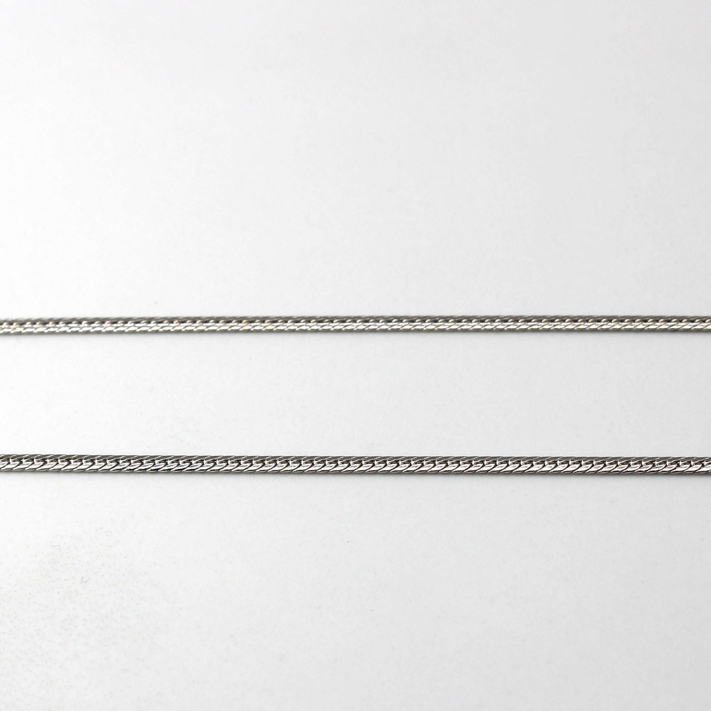 Two Tone Gold Diamond Necklace | 0.17ct | 18"|