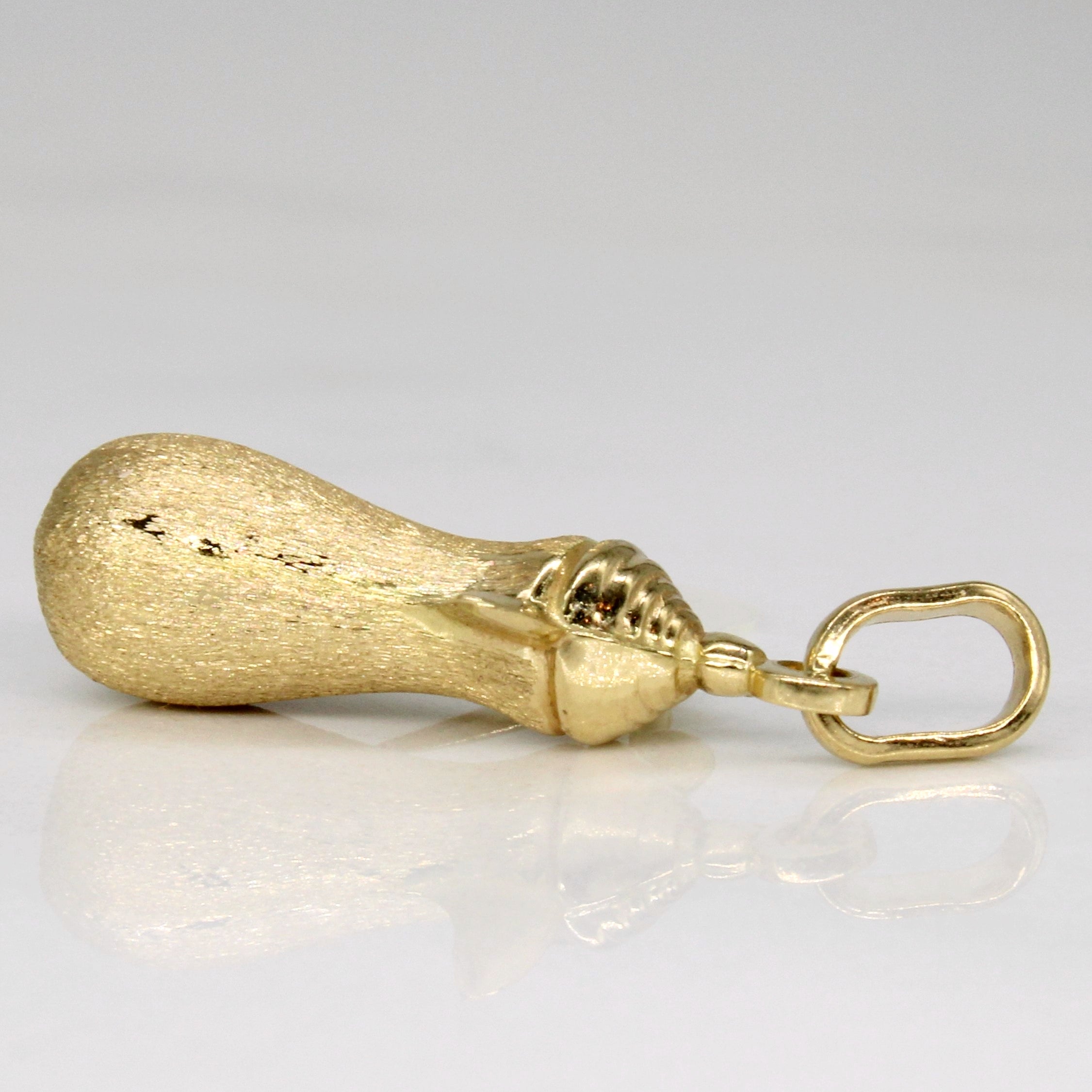 18k Yellow Gold Pitcher Charm