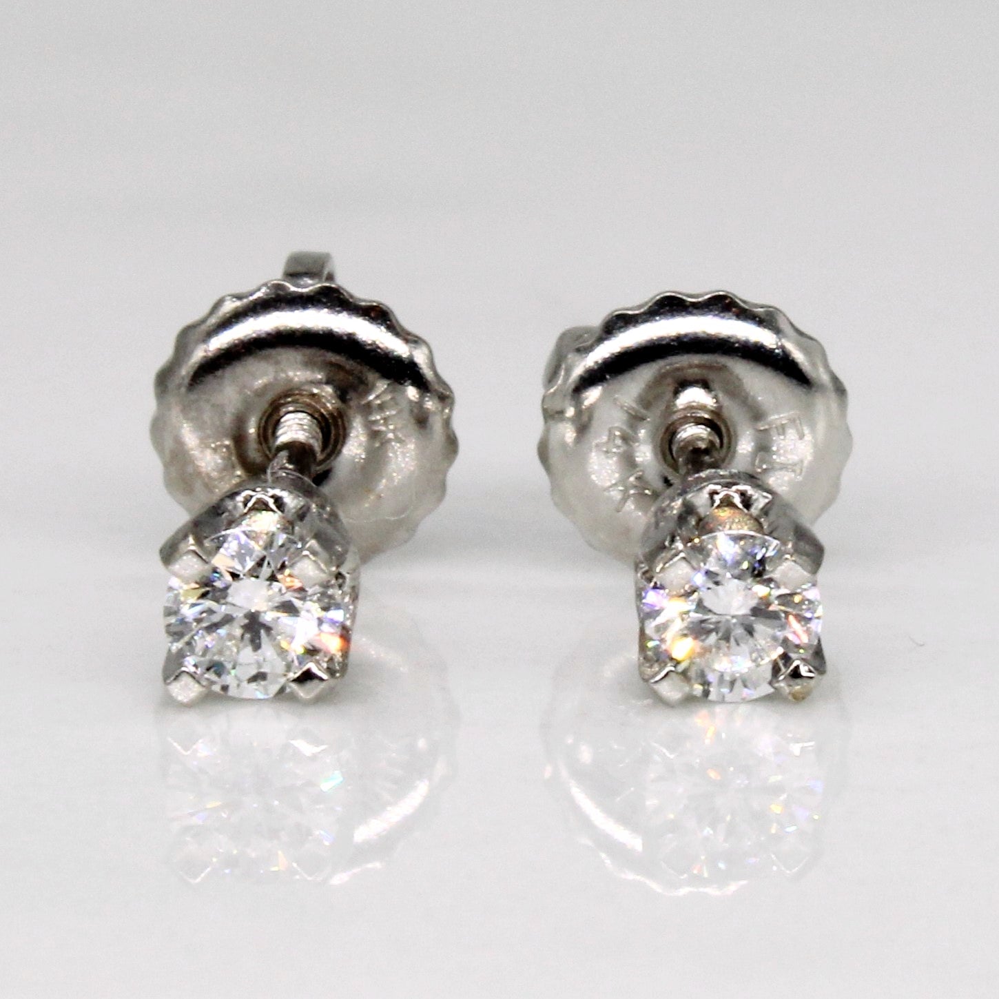 Diamond Stud Earrings | 0.18ctw |