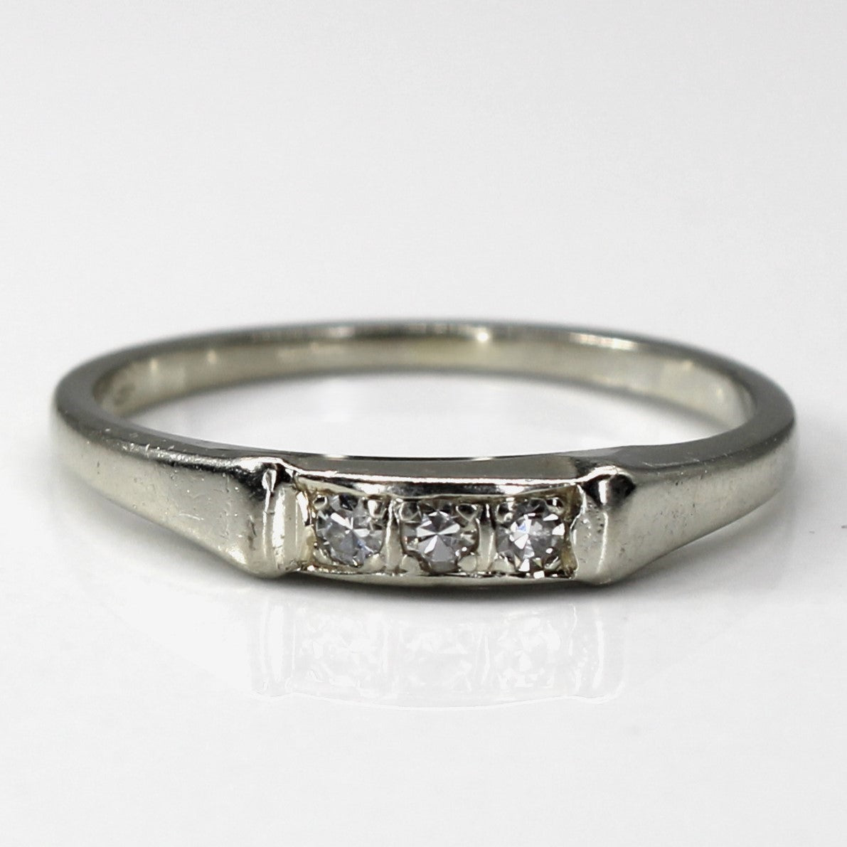 Three Stone Diamond Ring | 0.06ctw | SZ 5 |