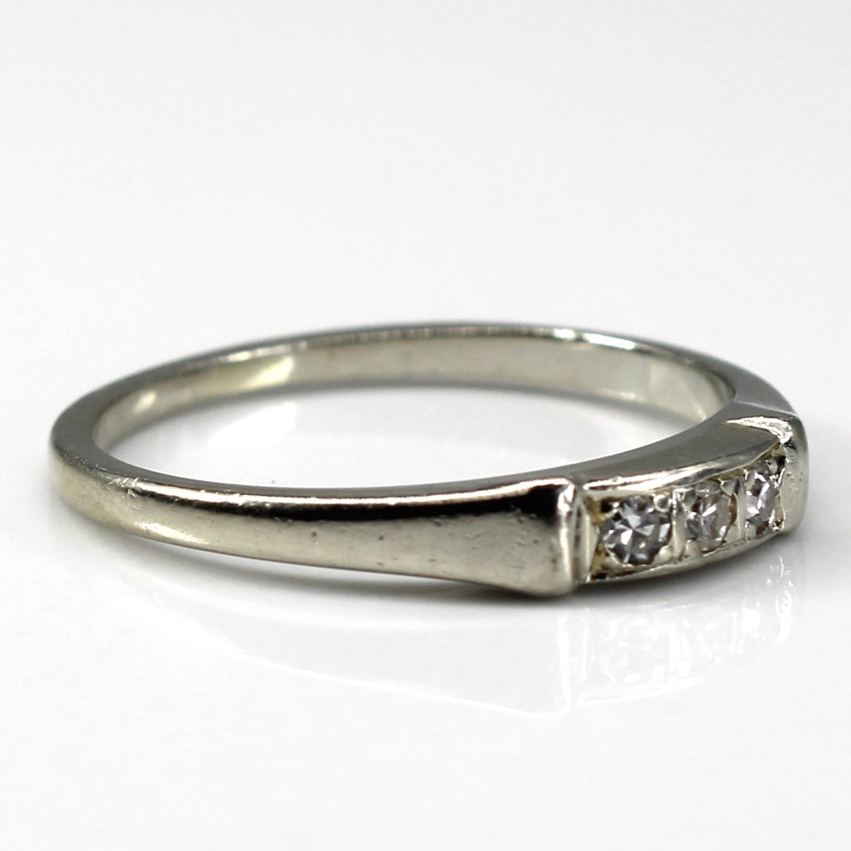 Three Stone Diamond Ring | 0.06ctw | SZ 5 |