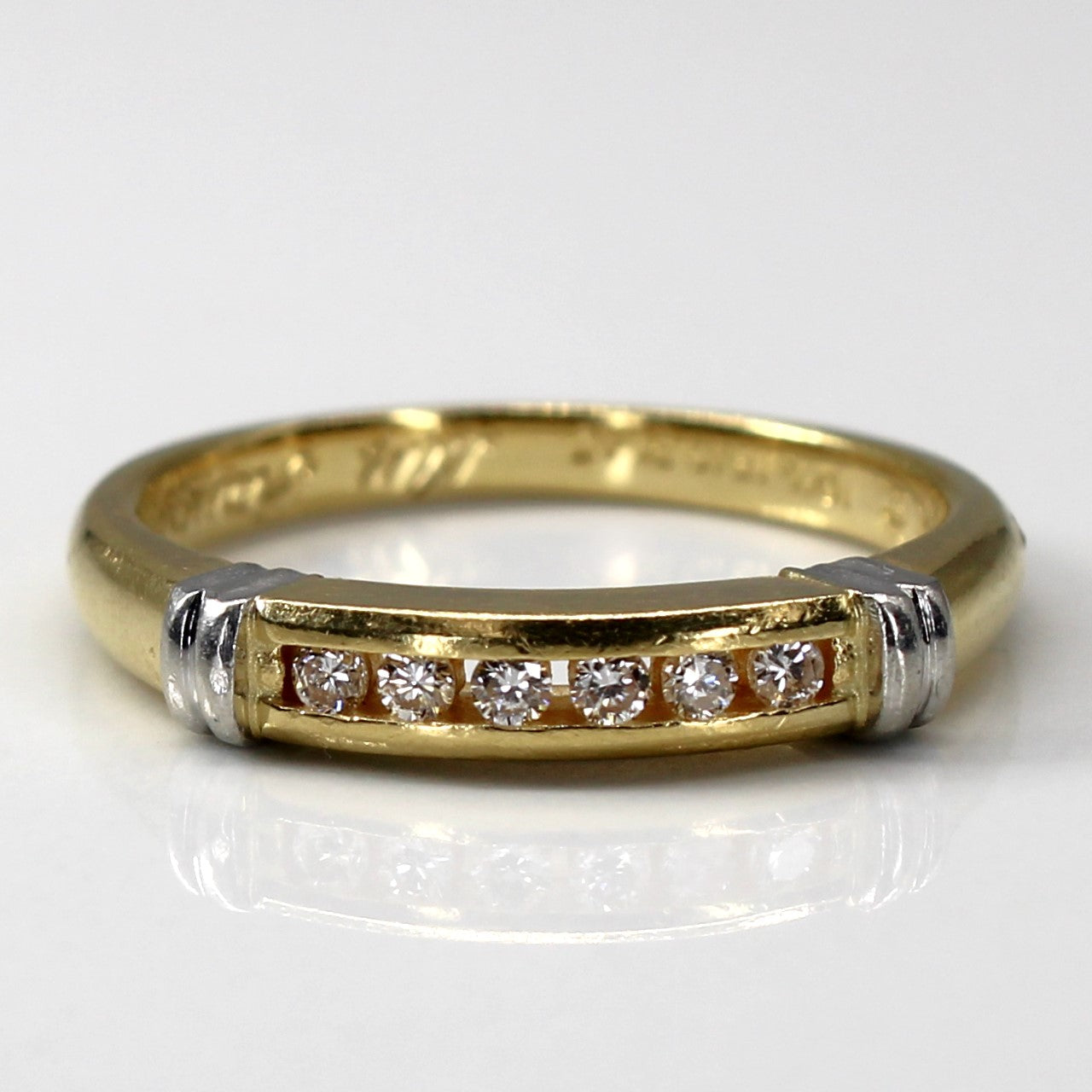 Channel Set Diamond Ring | 0.12ctw | SZ 6 |