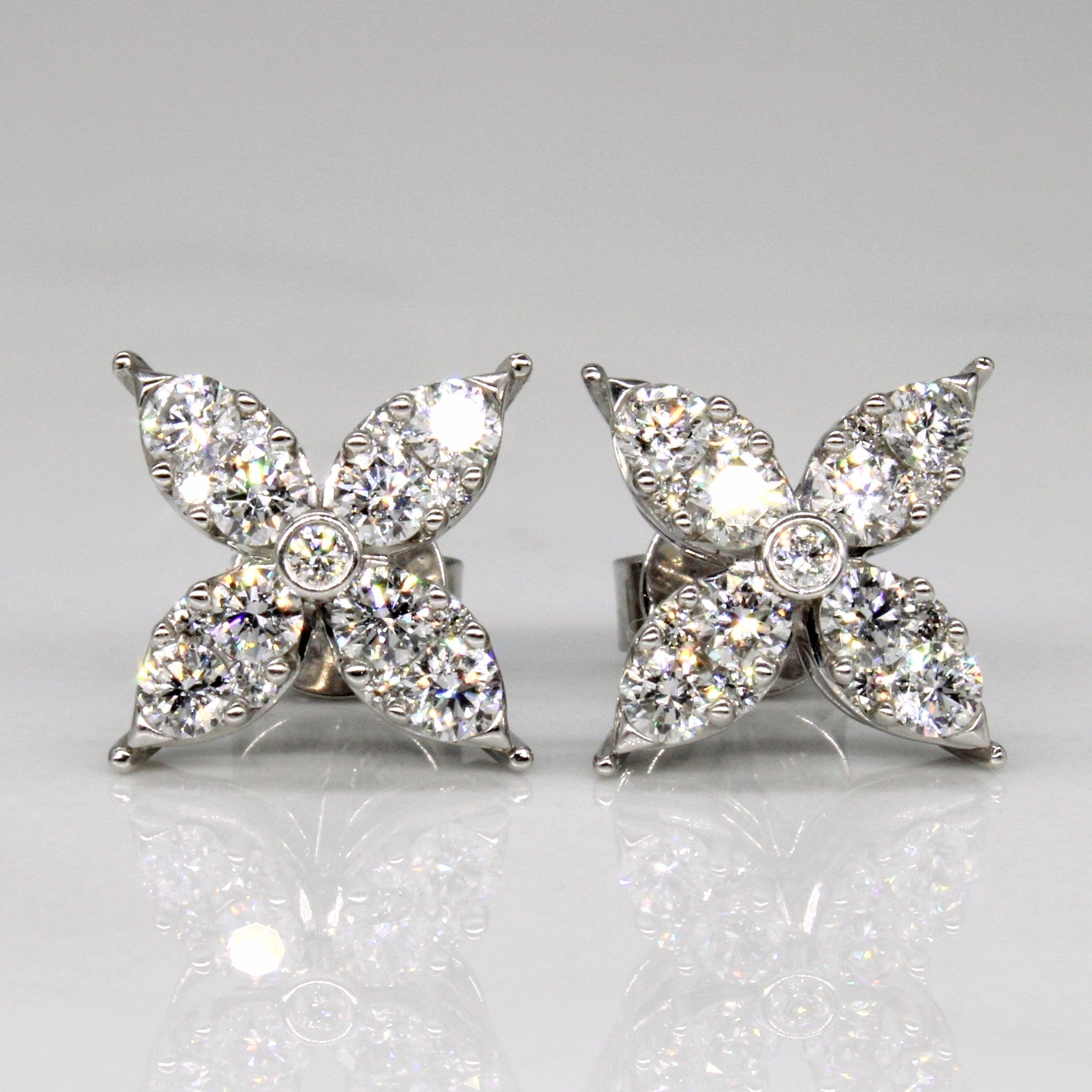 Boucles d'oreilles en diamants | 0,66 ct |