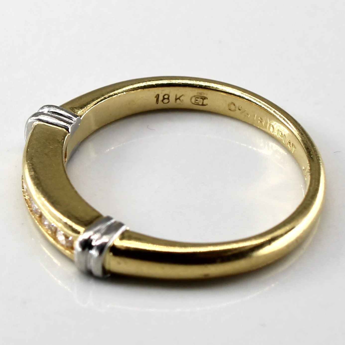 Channel Set Diamond Ring | 0.12ctw | SZ 6 |