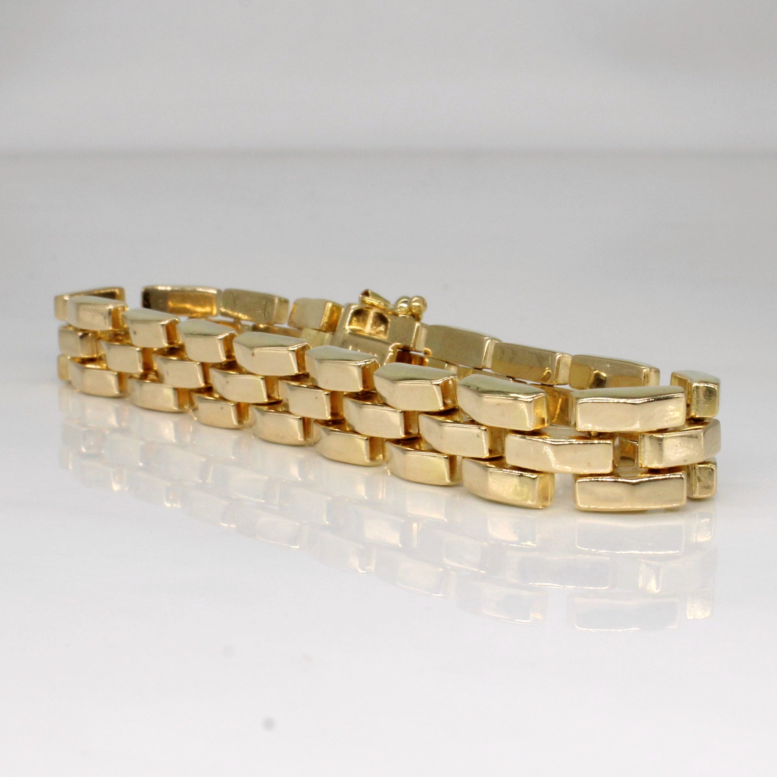 14k Yellow Gold Bracelet | 7" |