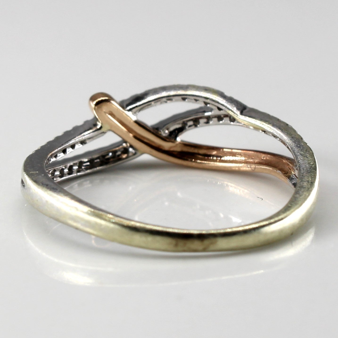 Bypass Diamond Ring | 0.12ctw | SZ 5.75 |