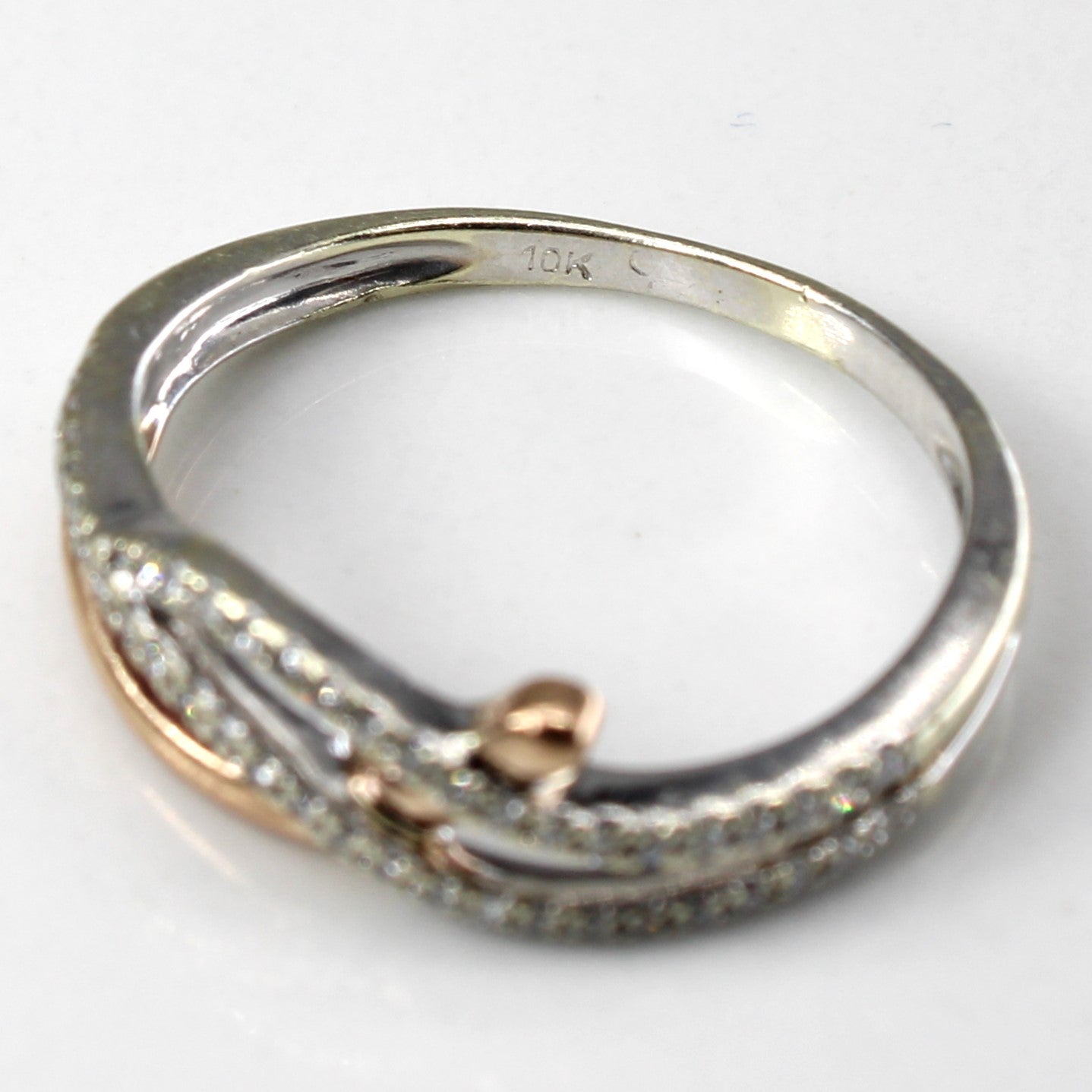 Bypass Diamond Ring | 0.12ctw | SZ 5.75 |