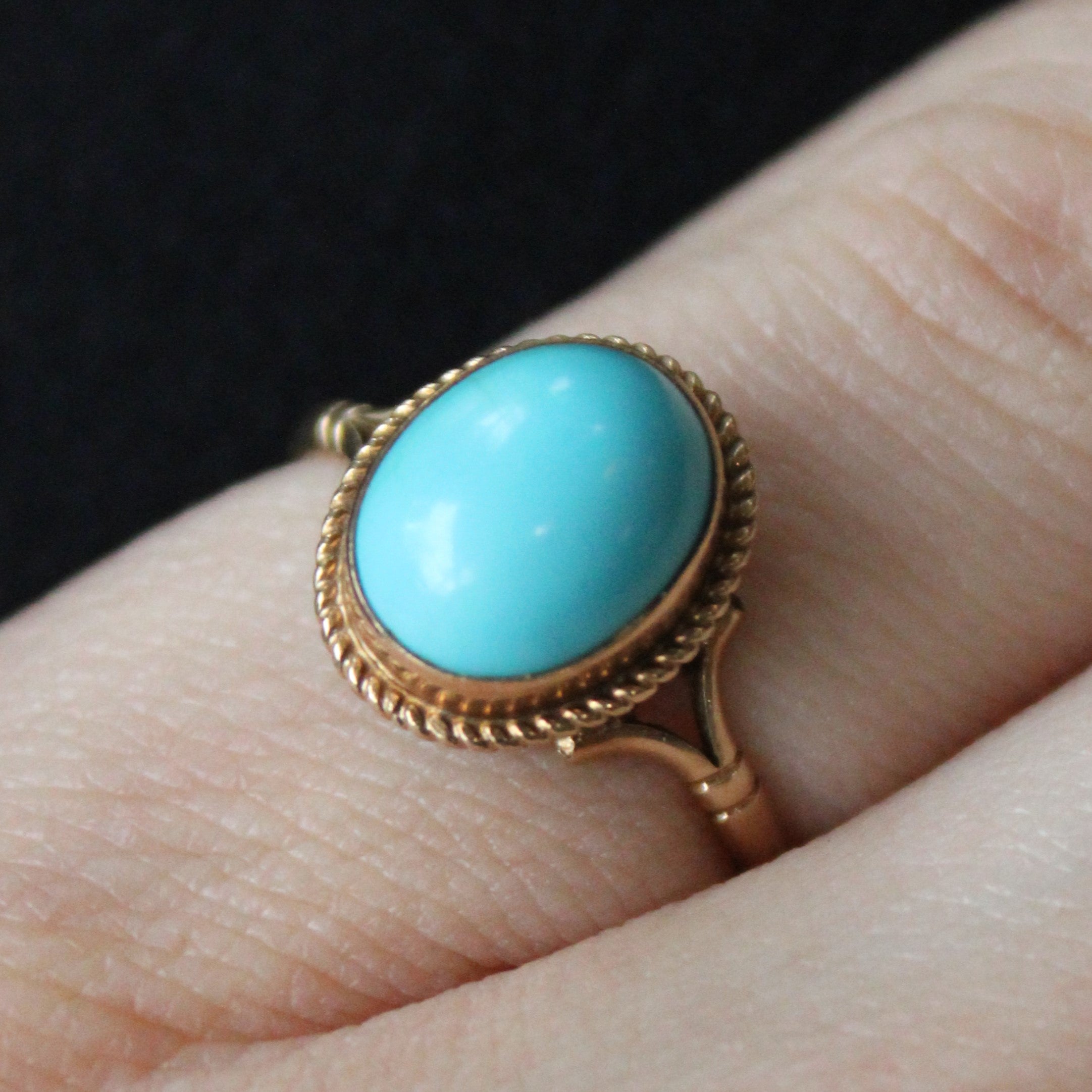 Birmingham 1979 Turquoise Ring | 2.55ct | SZ 6.5 |
