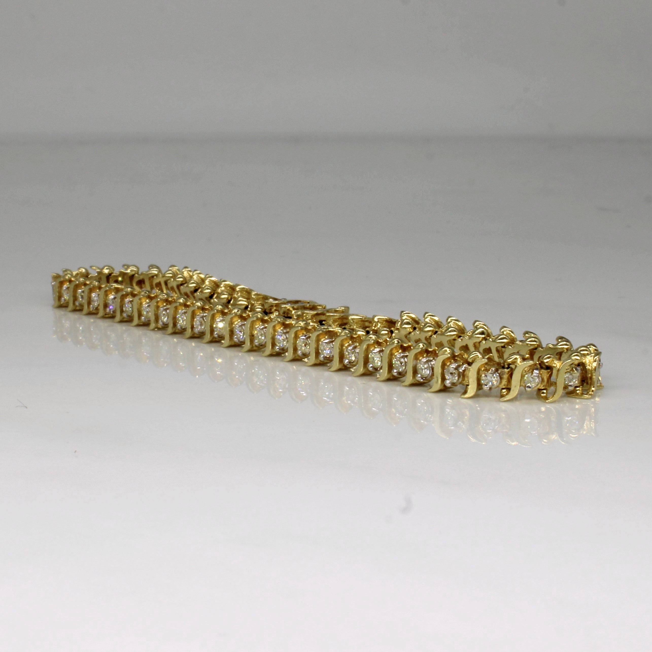 Diamond Tennis Bracelet | 0.75ctw | 7" |