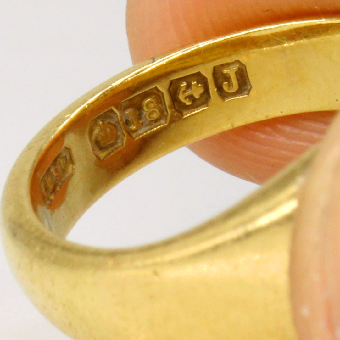 Bague Dragon en Or Jaune 18 carats | Taille 4,75 |