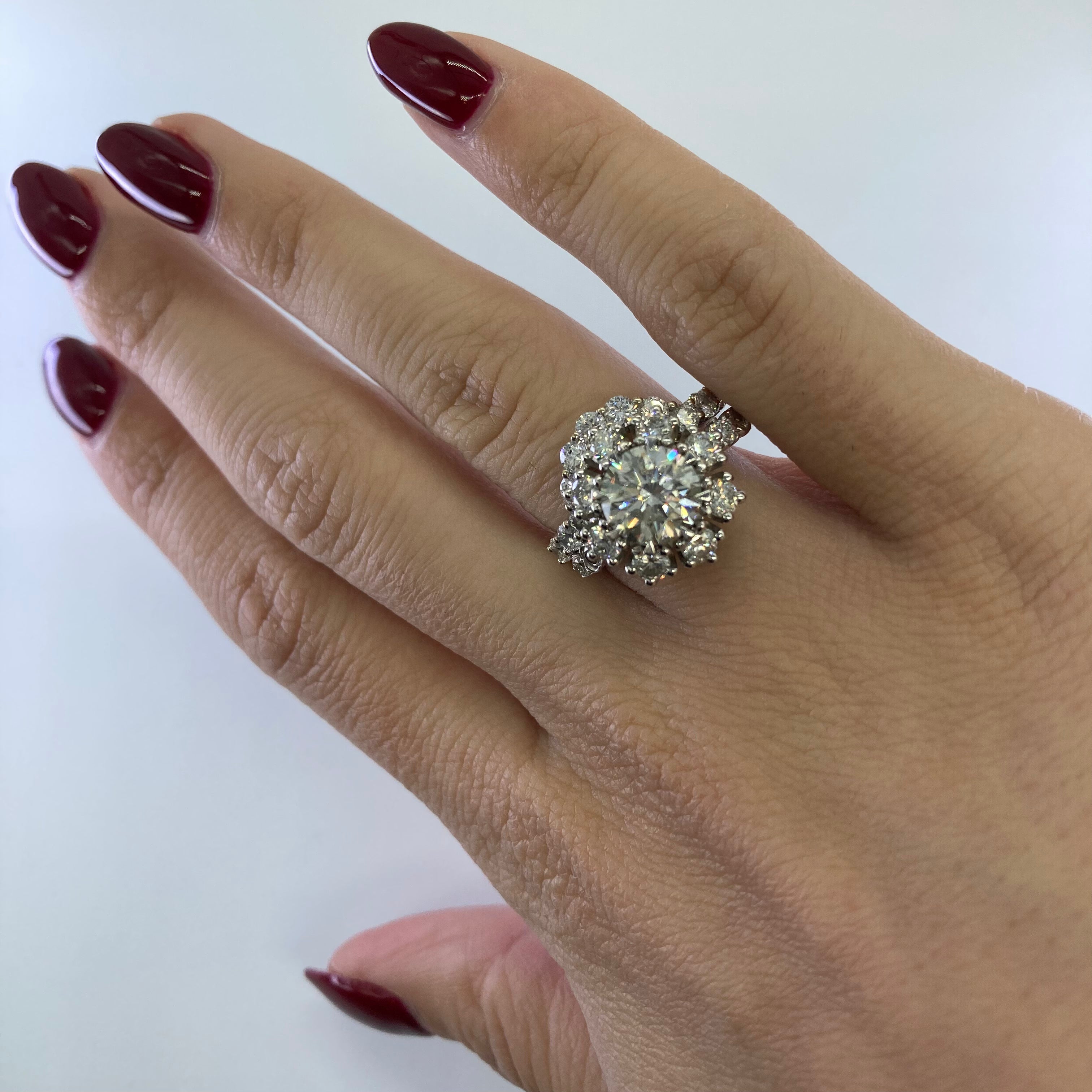 Canadian Diamond Wedding Set | 1.79ct VVS2 G Ex | 3.58ctw | SZ 5 |