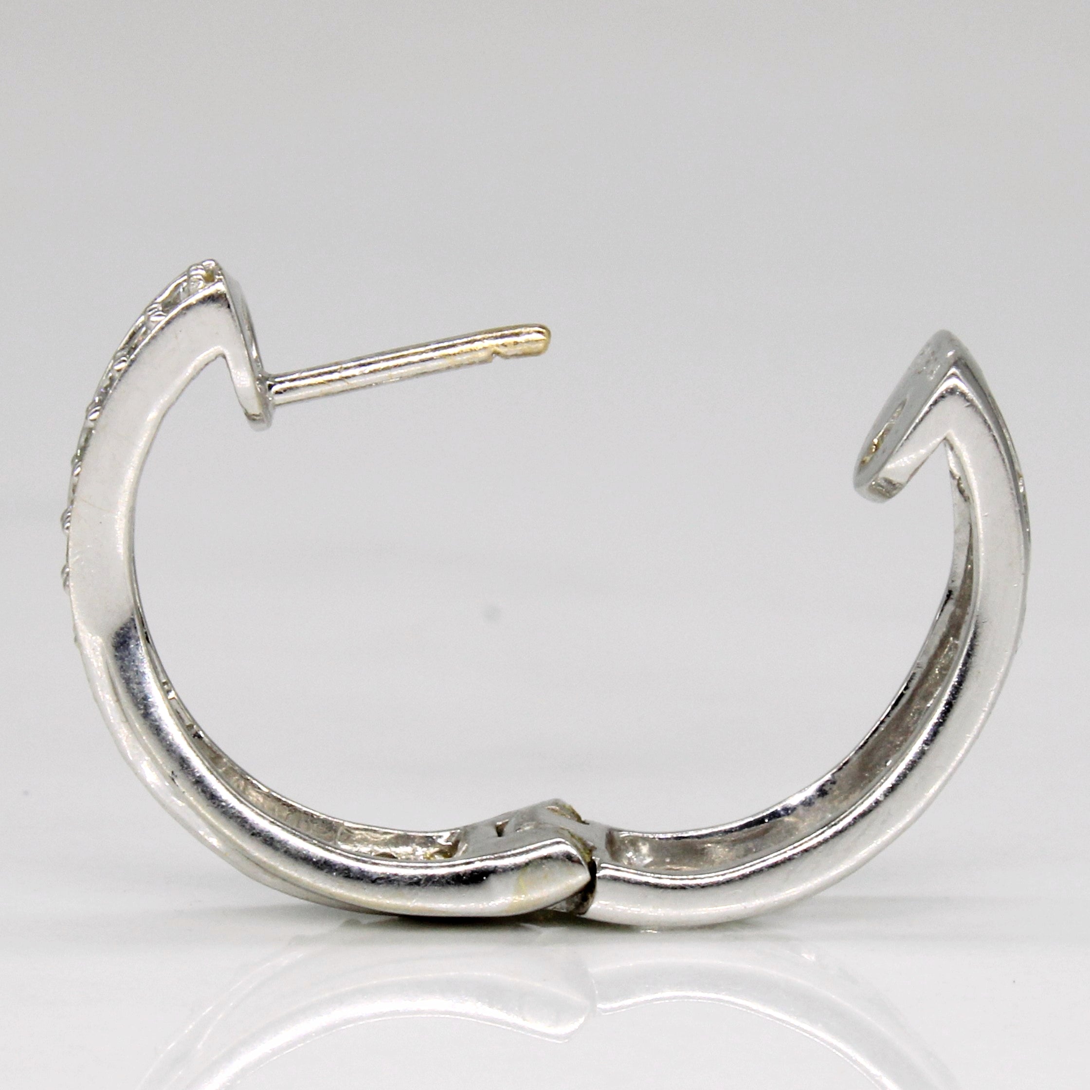 Diamond Hoop Earrings | 0.32ctw |