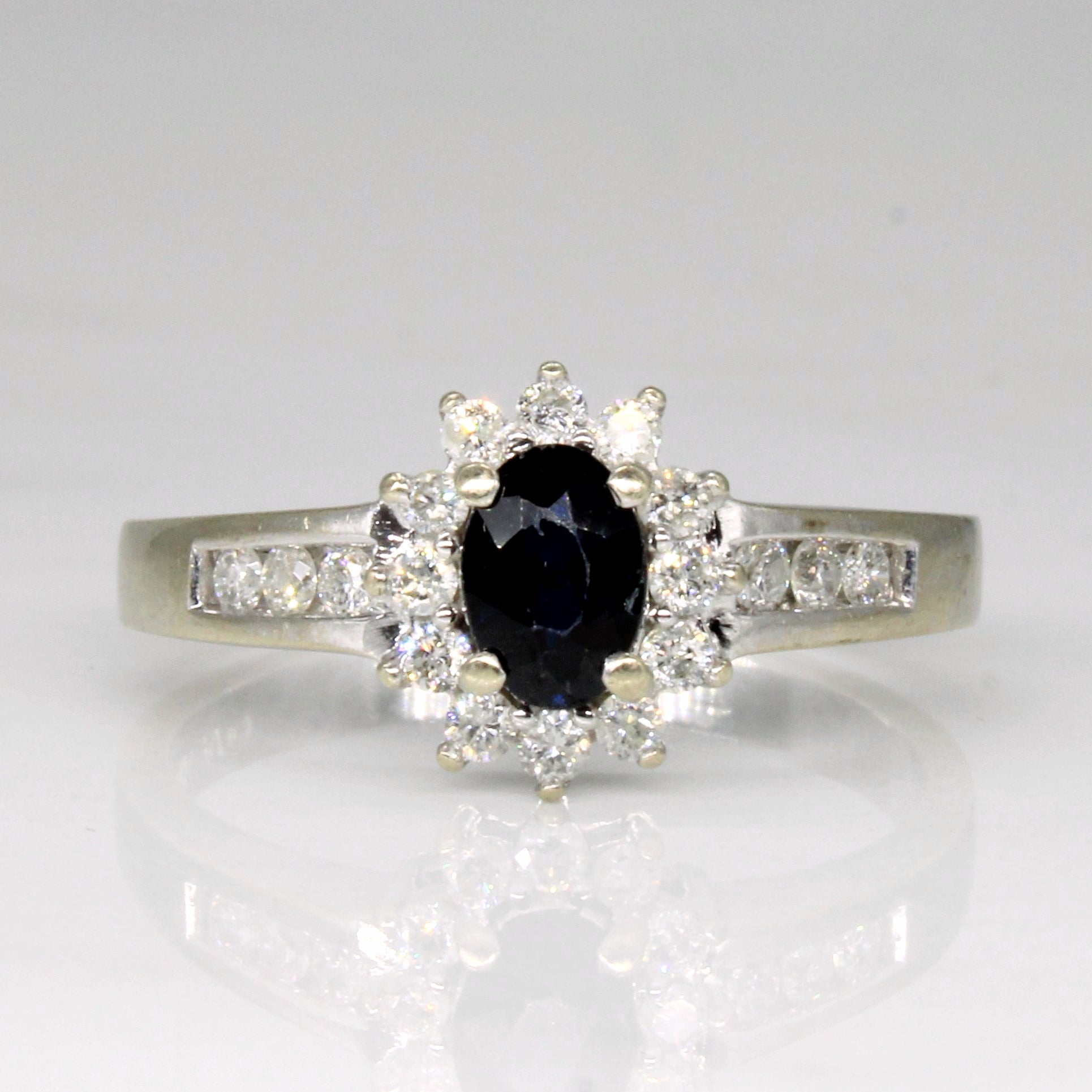 Sapphire & Diamond Engagement Ring | 0.50ct, 0.27ctw | SZ 7.5 |