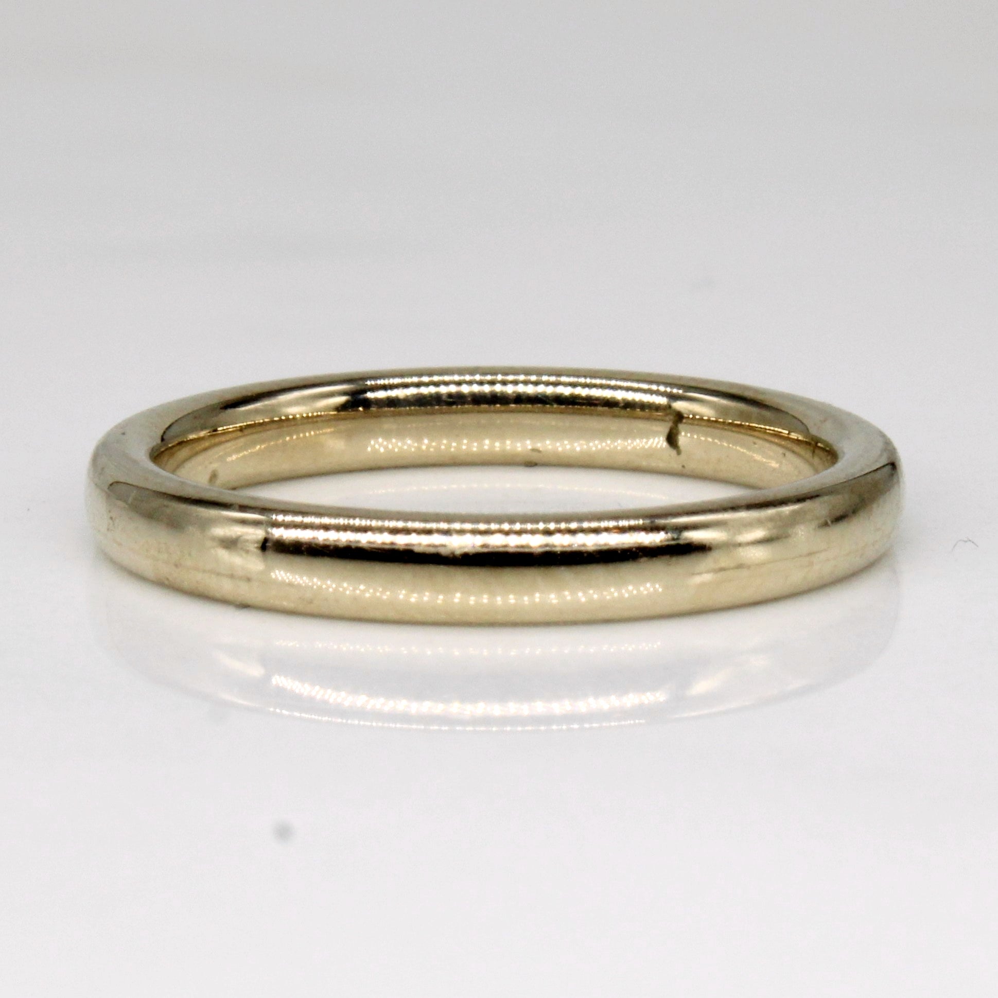 18k White Gold Band | SZ 4.75 |