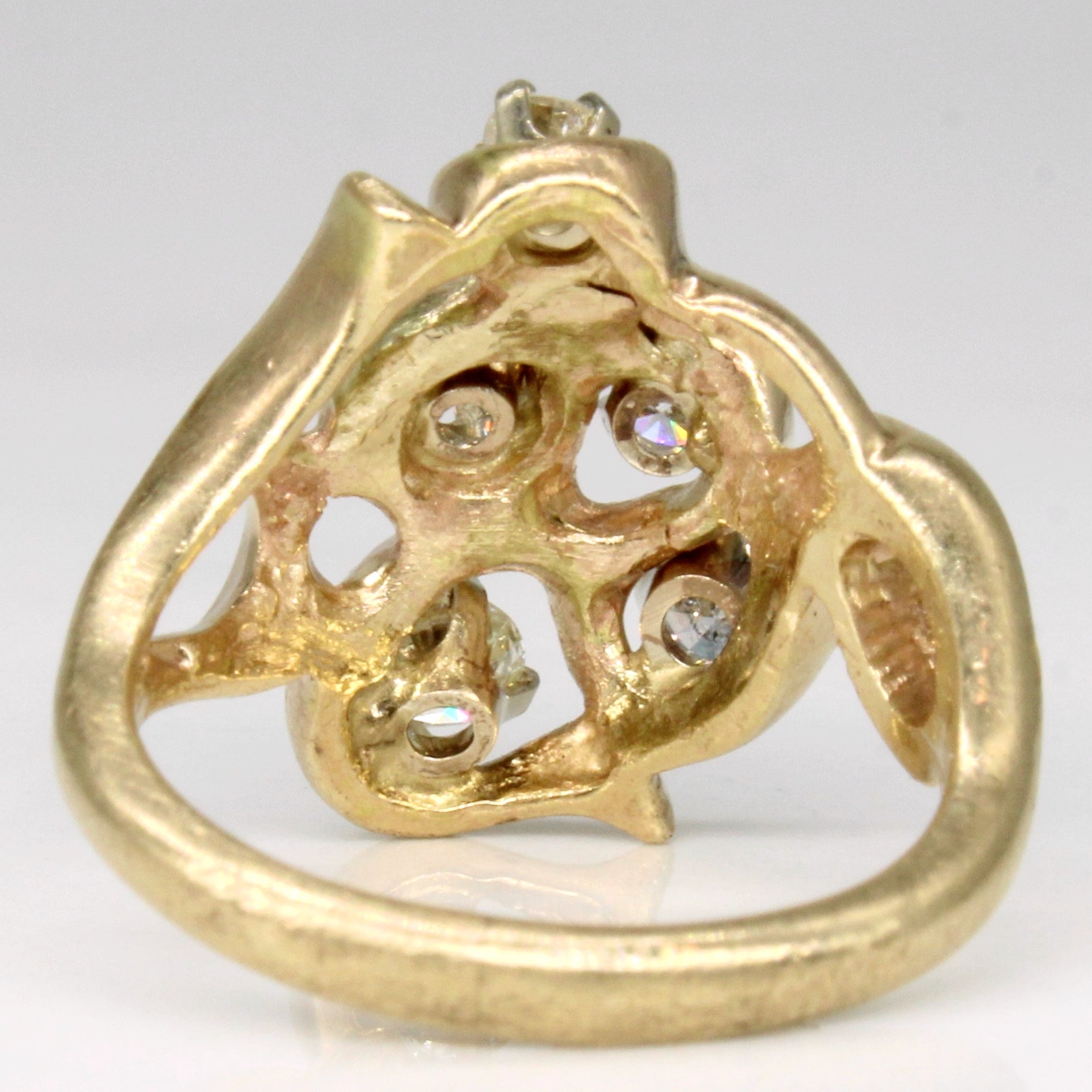 Abstract Diamond Ring | 0.44ctw | SZ 4.5 |