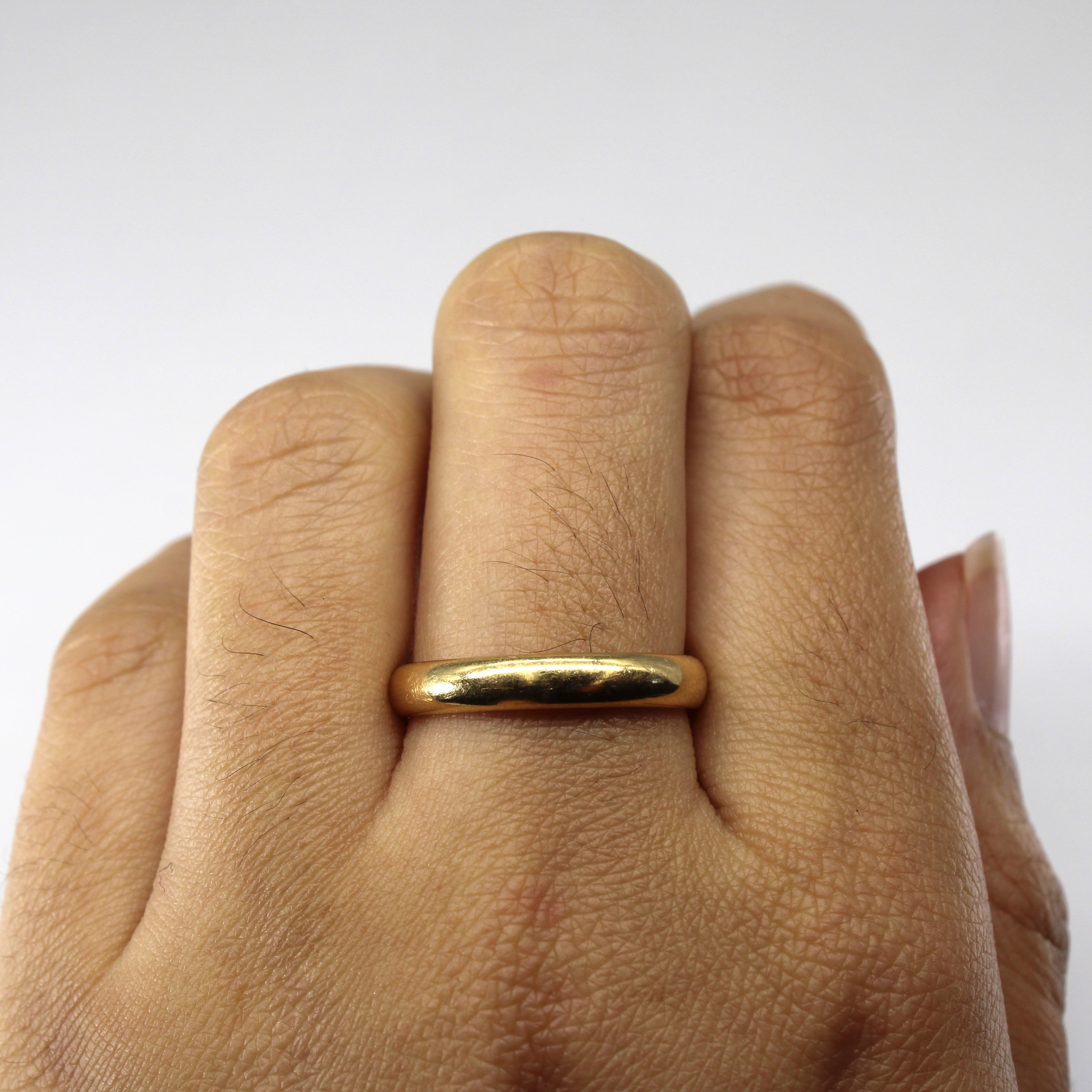 18k Yellow Gold Band | SZ 8 |
