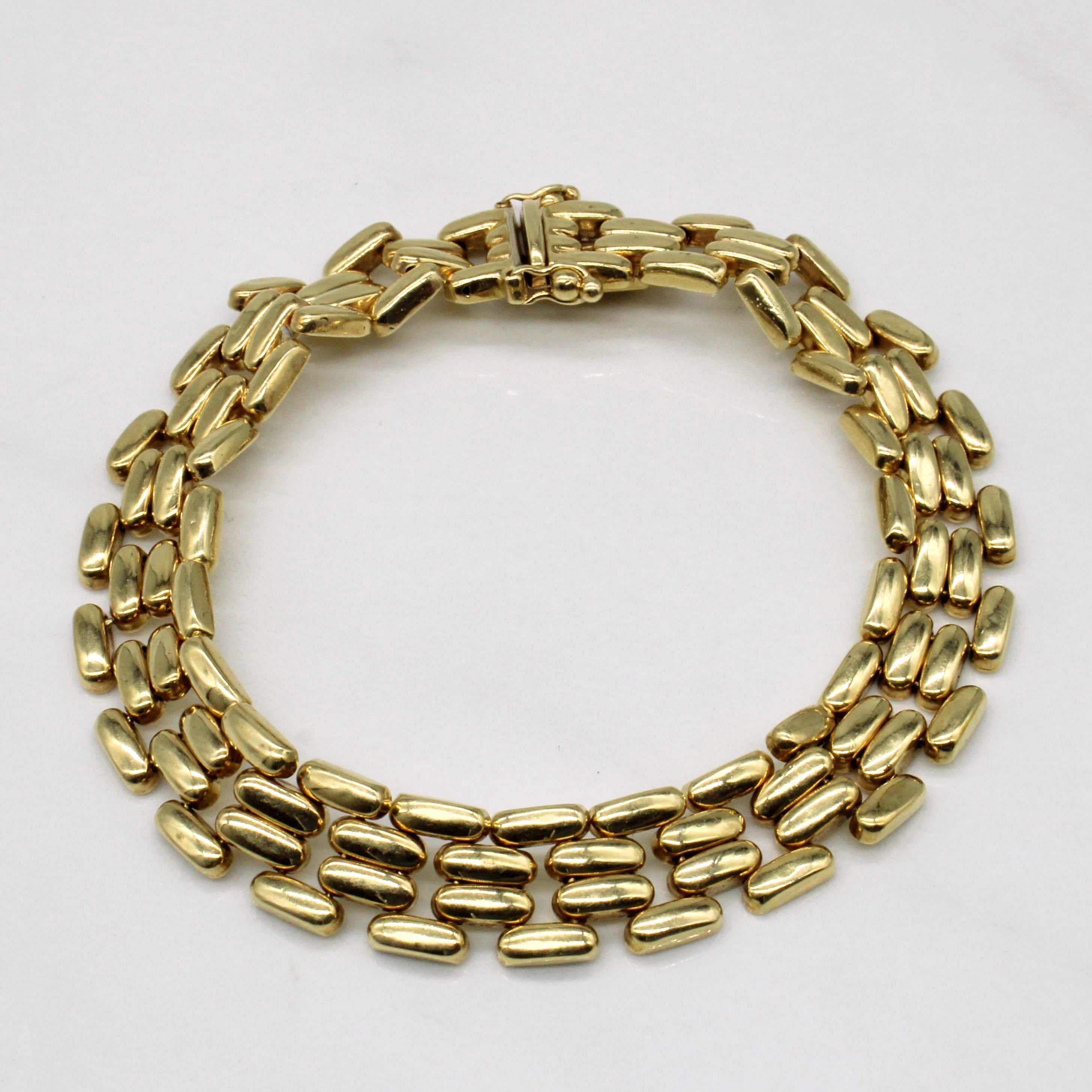 14k Yellow Gold Bracelet | 7.25" |