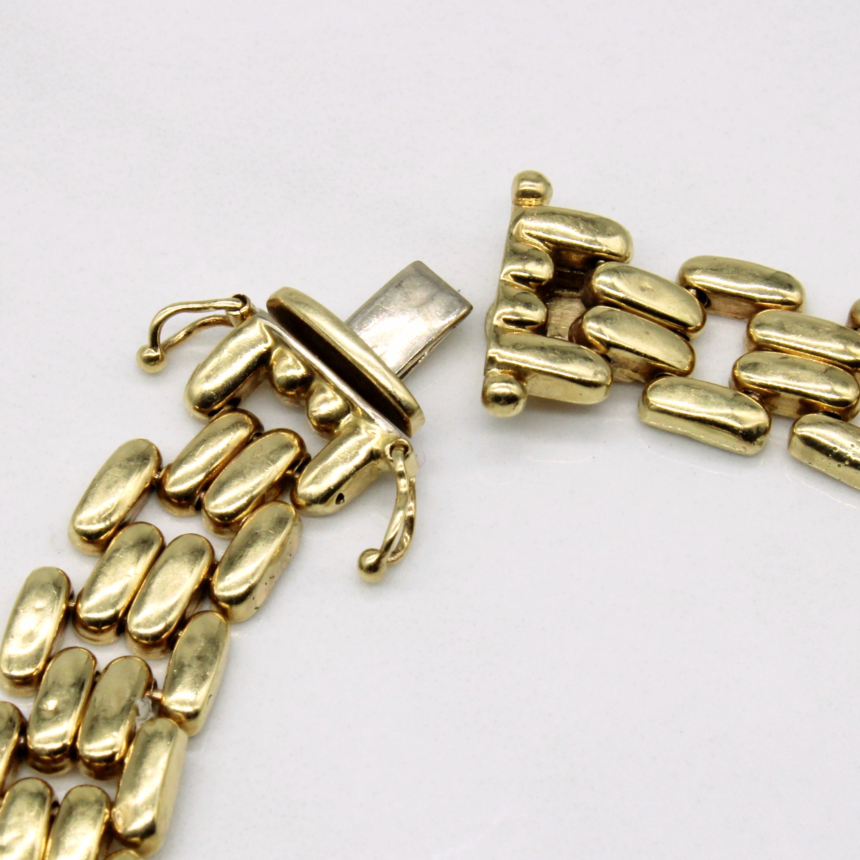 14k Yellow Gold Bracelet | 7.25" |