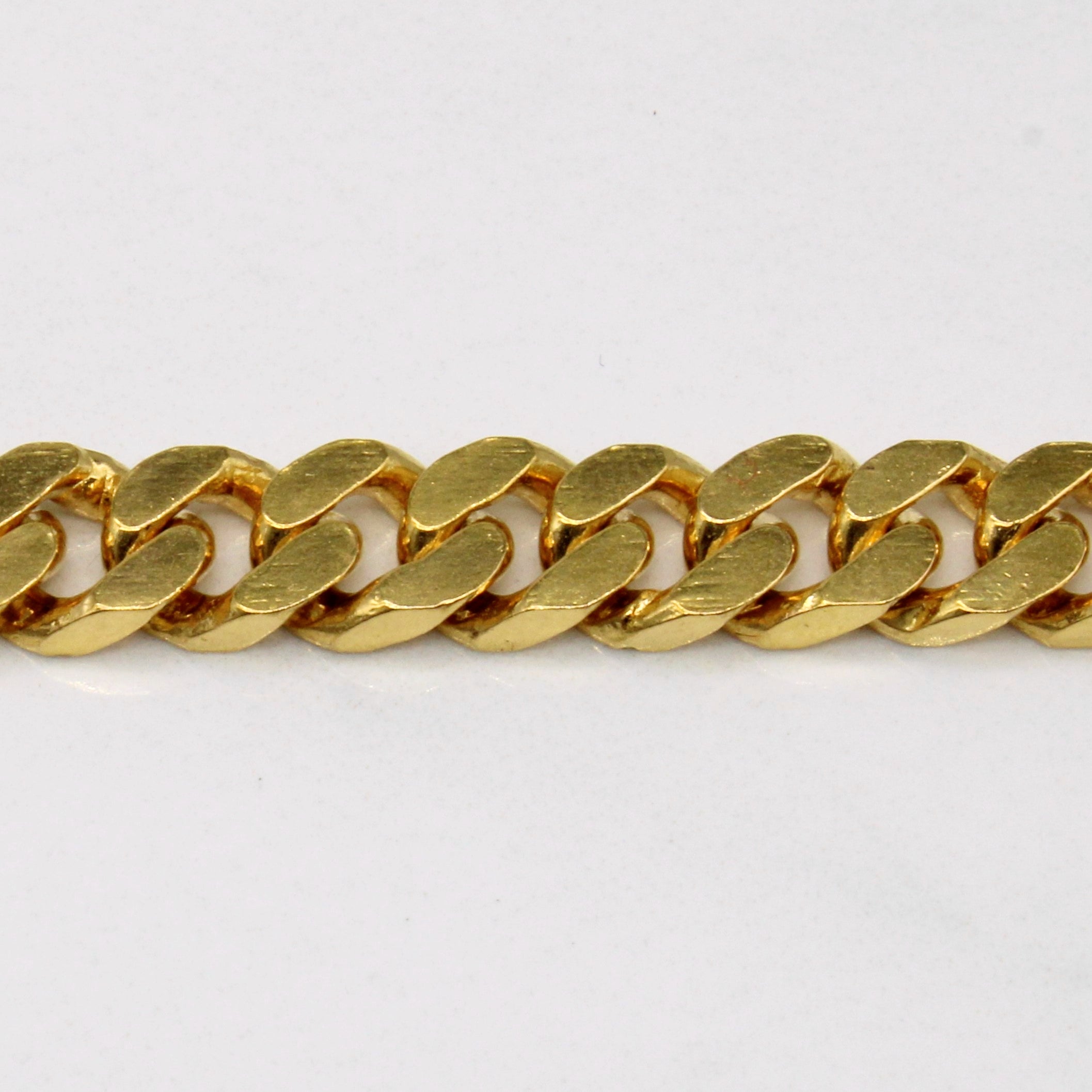 22k Yellow Gold Cuban Link Bracelet | 8" |