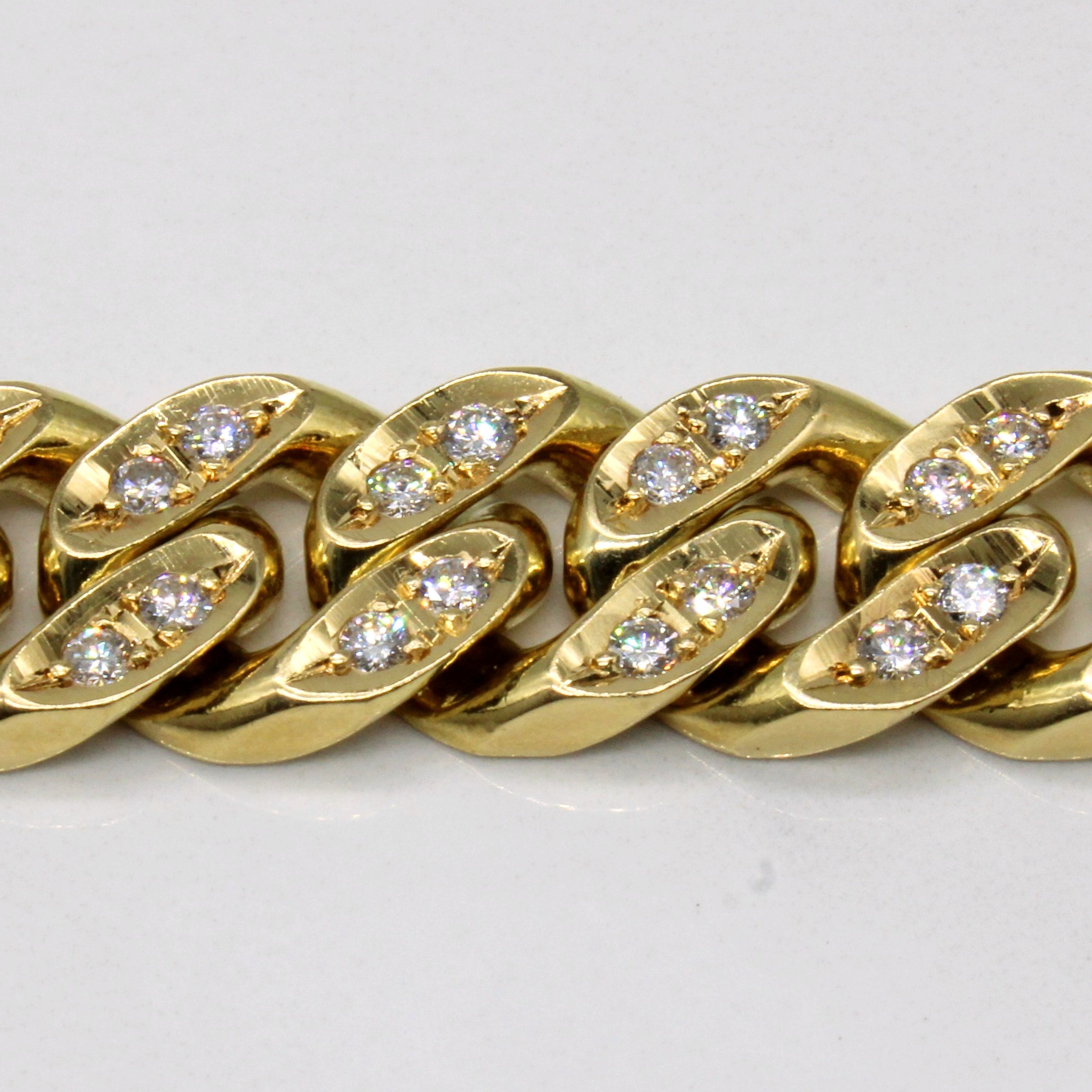 Diamond Cuban Link Bracelet | 1.72ctw | 7.5" |