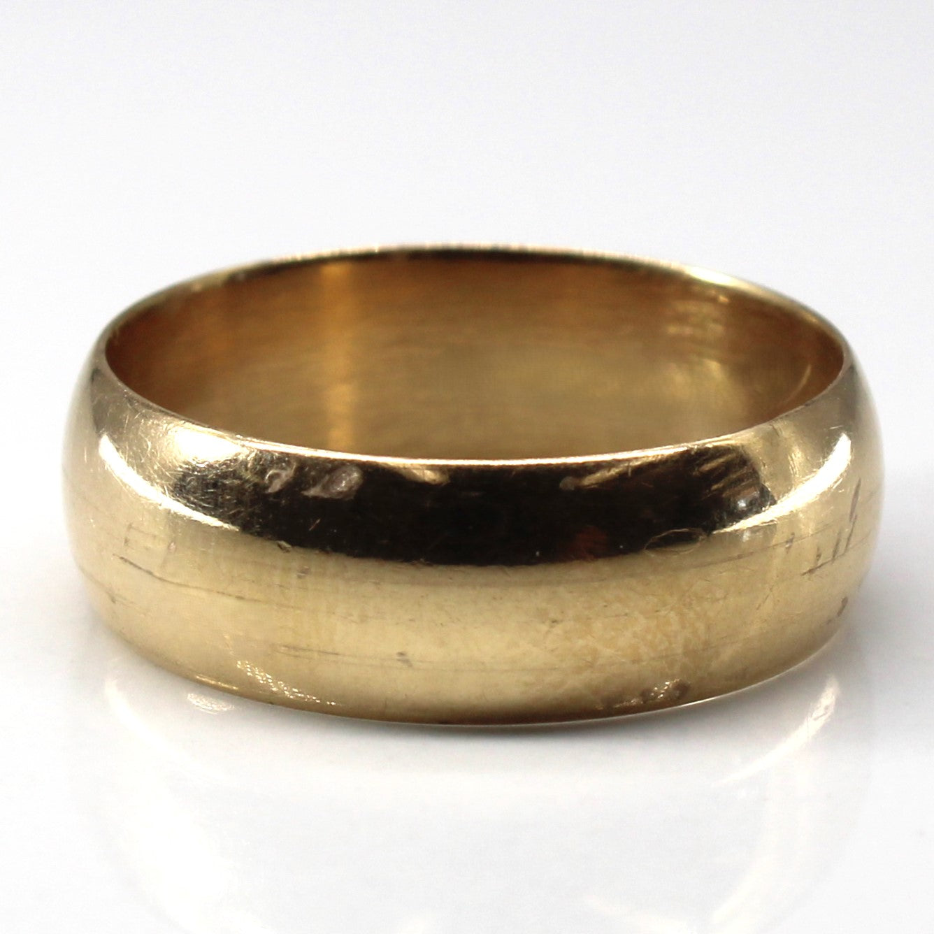 14k Yellow Gold Plain Band | SZ 9.75 |
