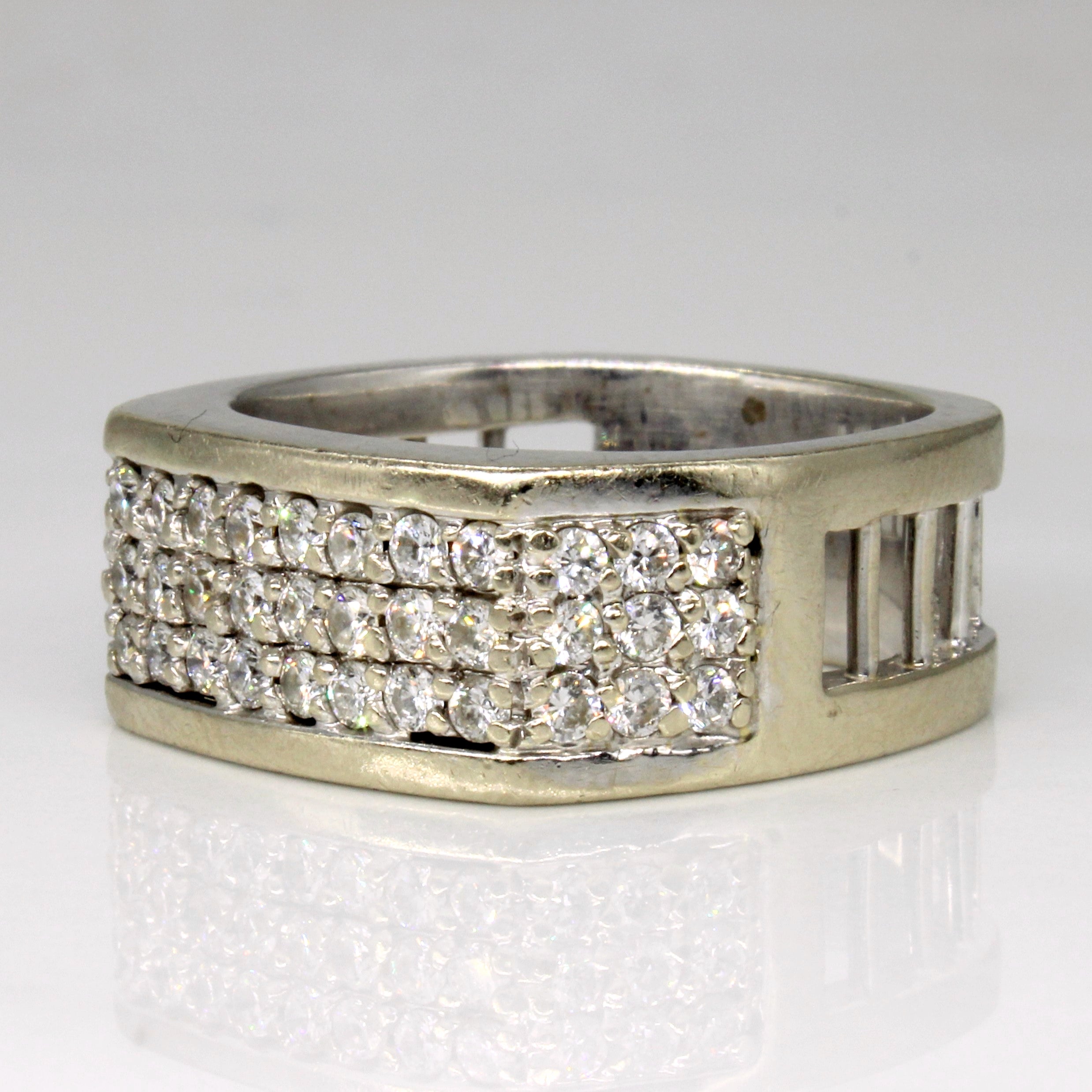 Diamond Cluster Ring | 1.05ctw | SZ 9.25 |