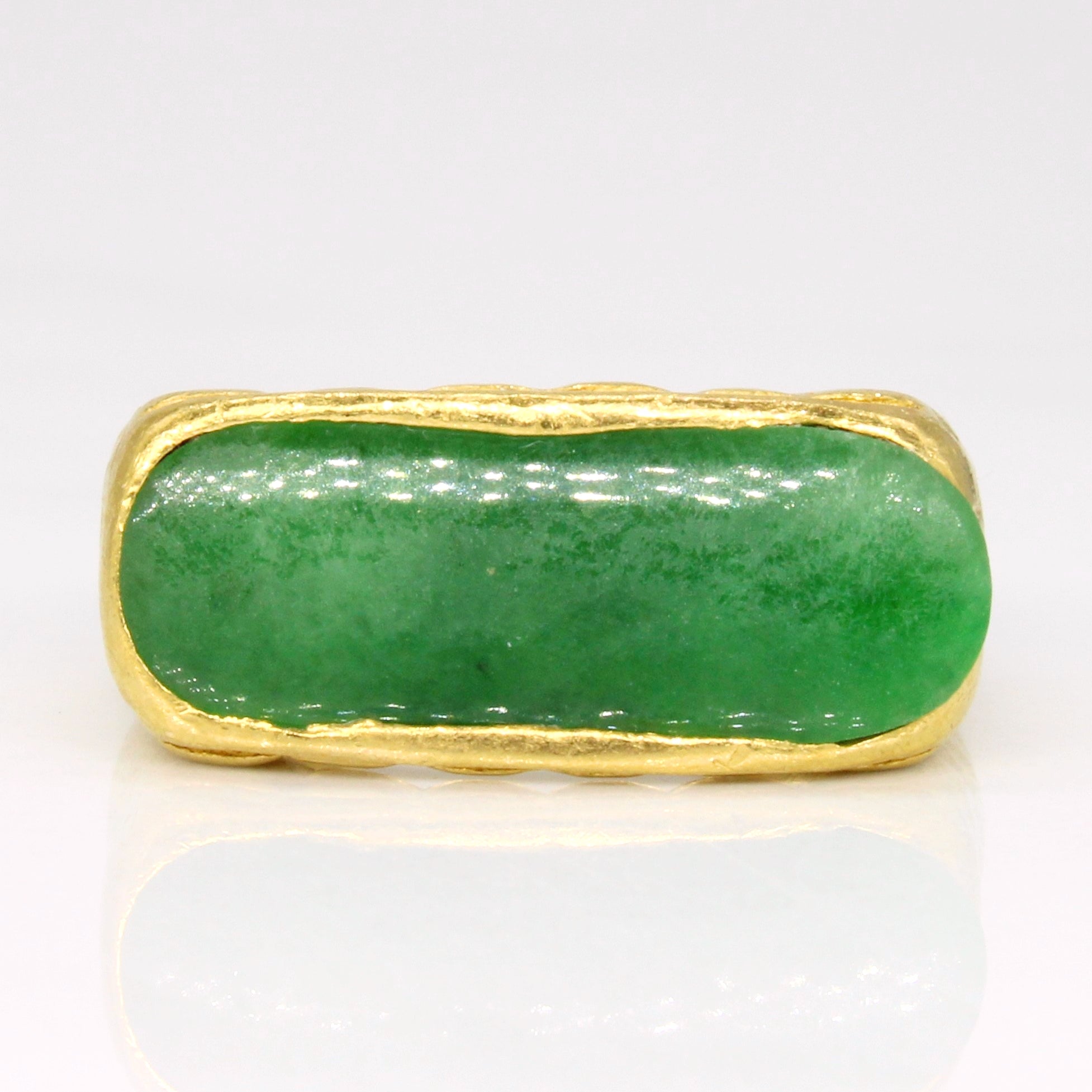 Jadeite Cocktail Ring | 2.50ct | SZ 5.25 |