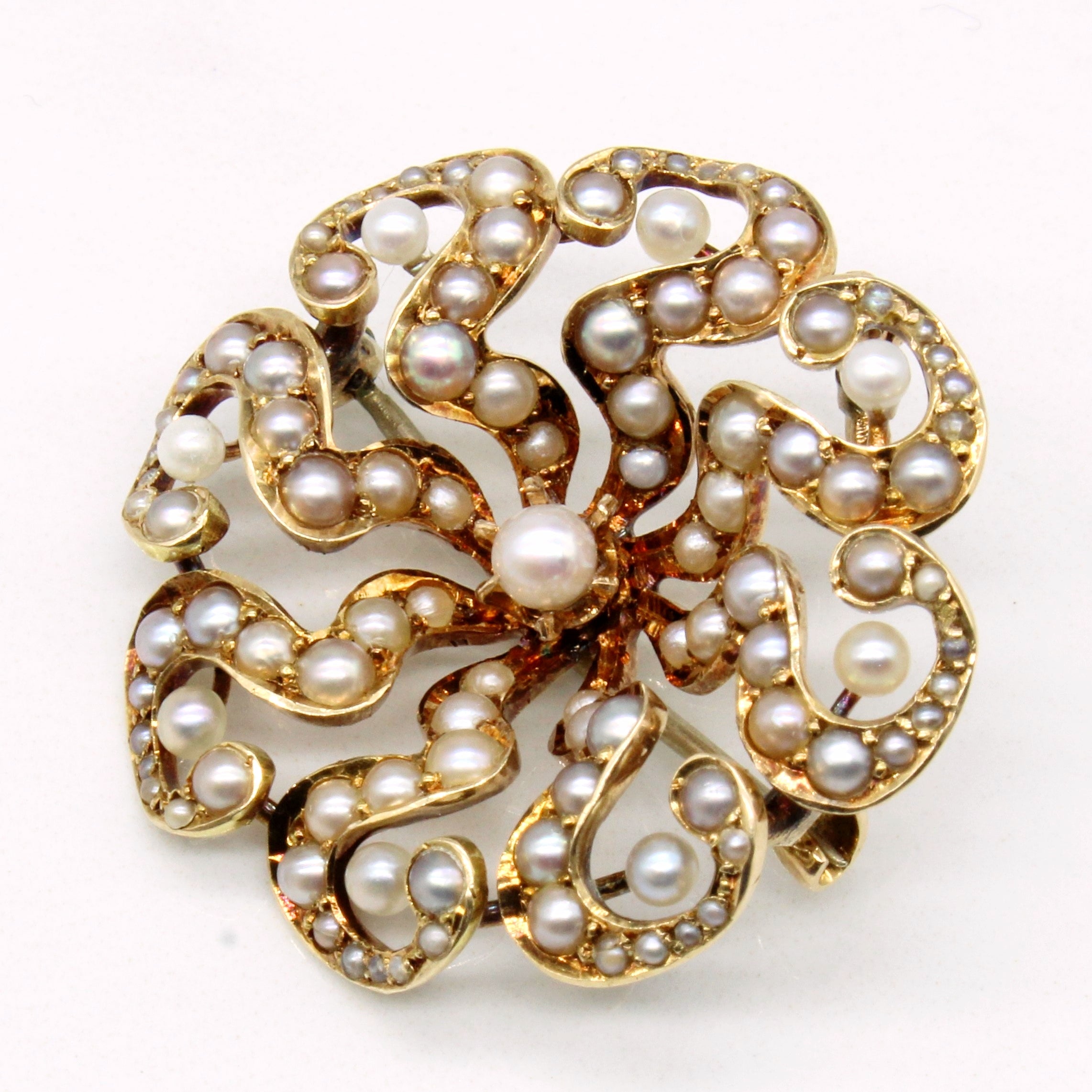 Pearl Wreath Brooch & Pendant