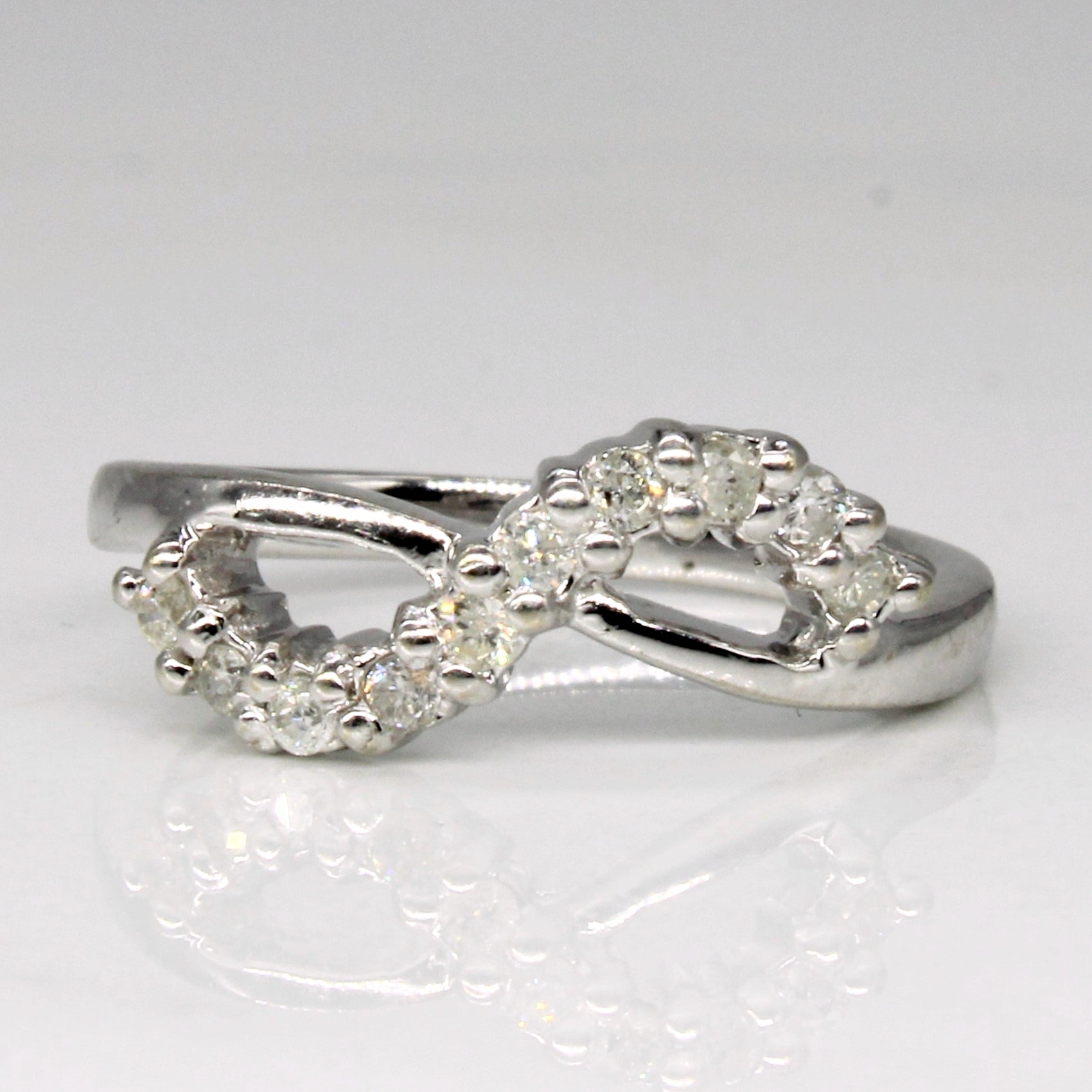 Diamond Infinity Ring | 0.10ctw | SZ 3.75 |