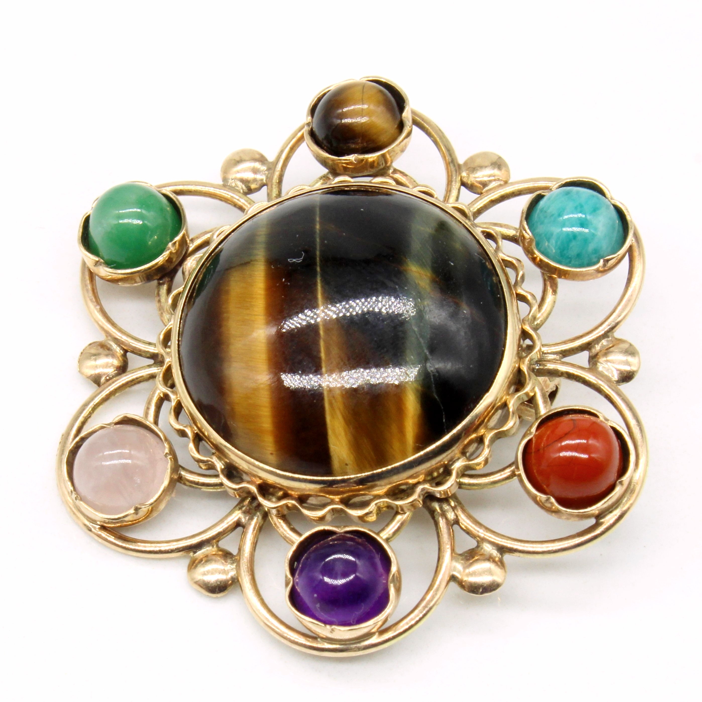 Broche multi-pierres | 22,88 ct |