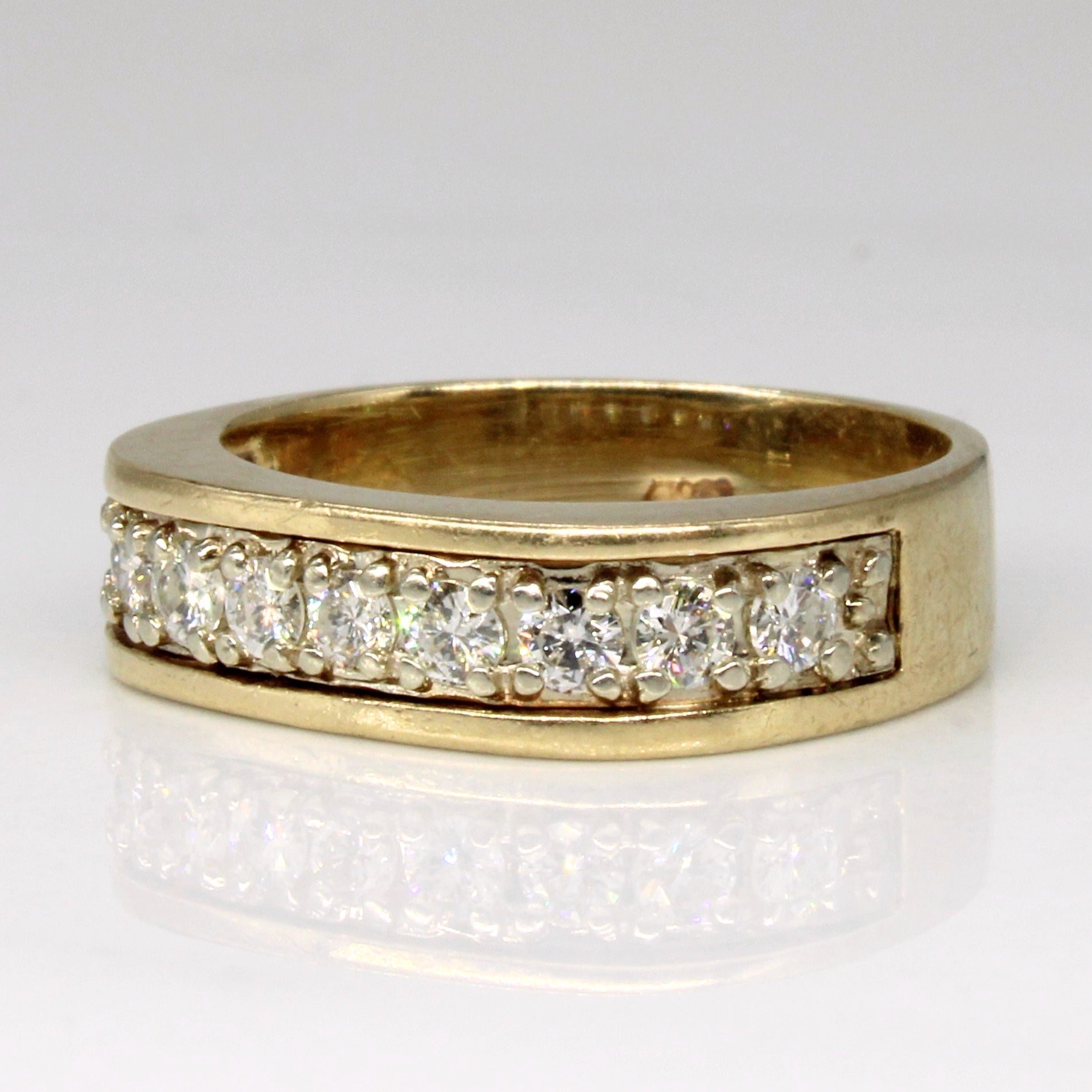 Semi Eternity Diamond Band | 0.35ctw | SZ 4.75 |