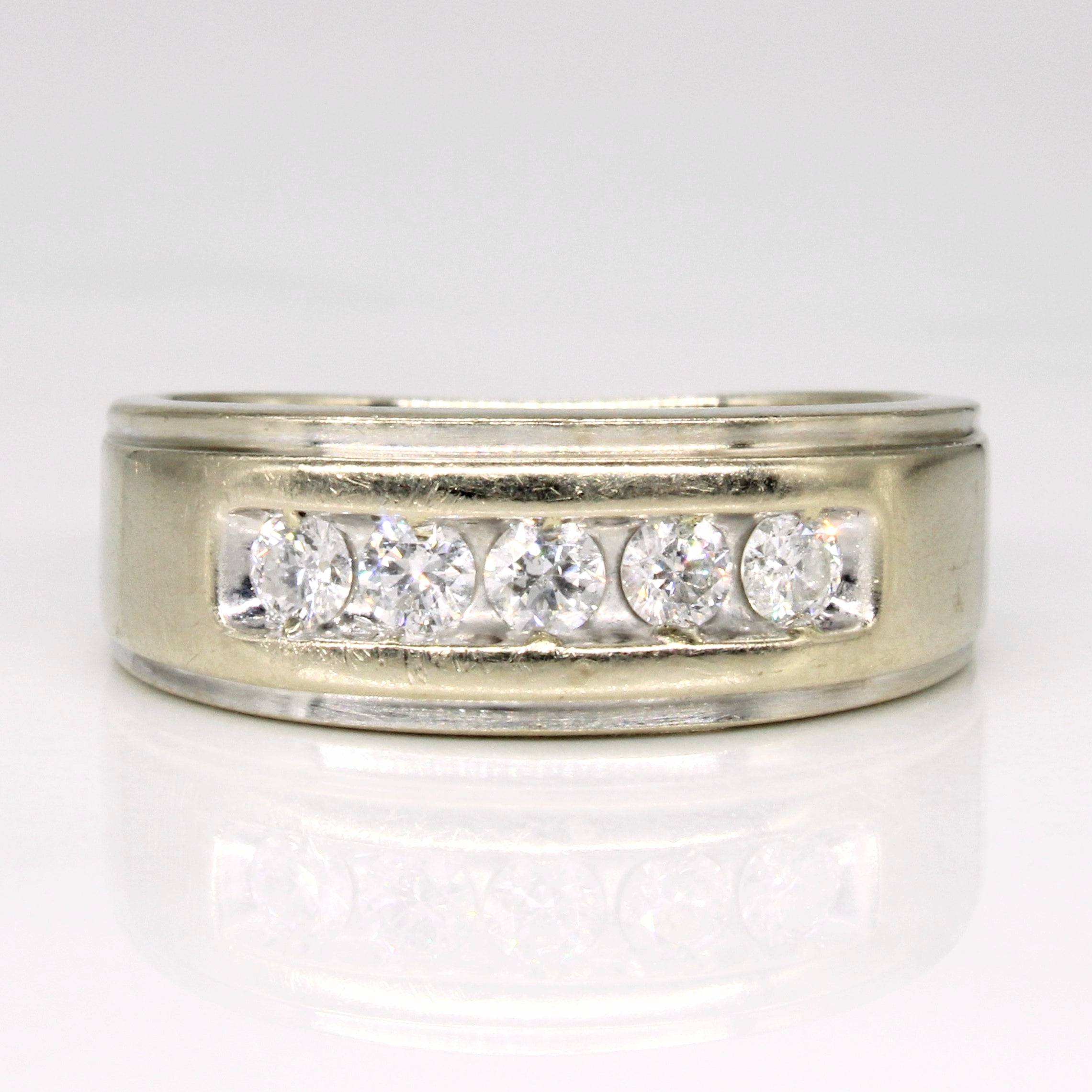 Channel Set Diamond Ring | 0.45ctw | SZ 9.25 |