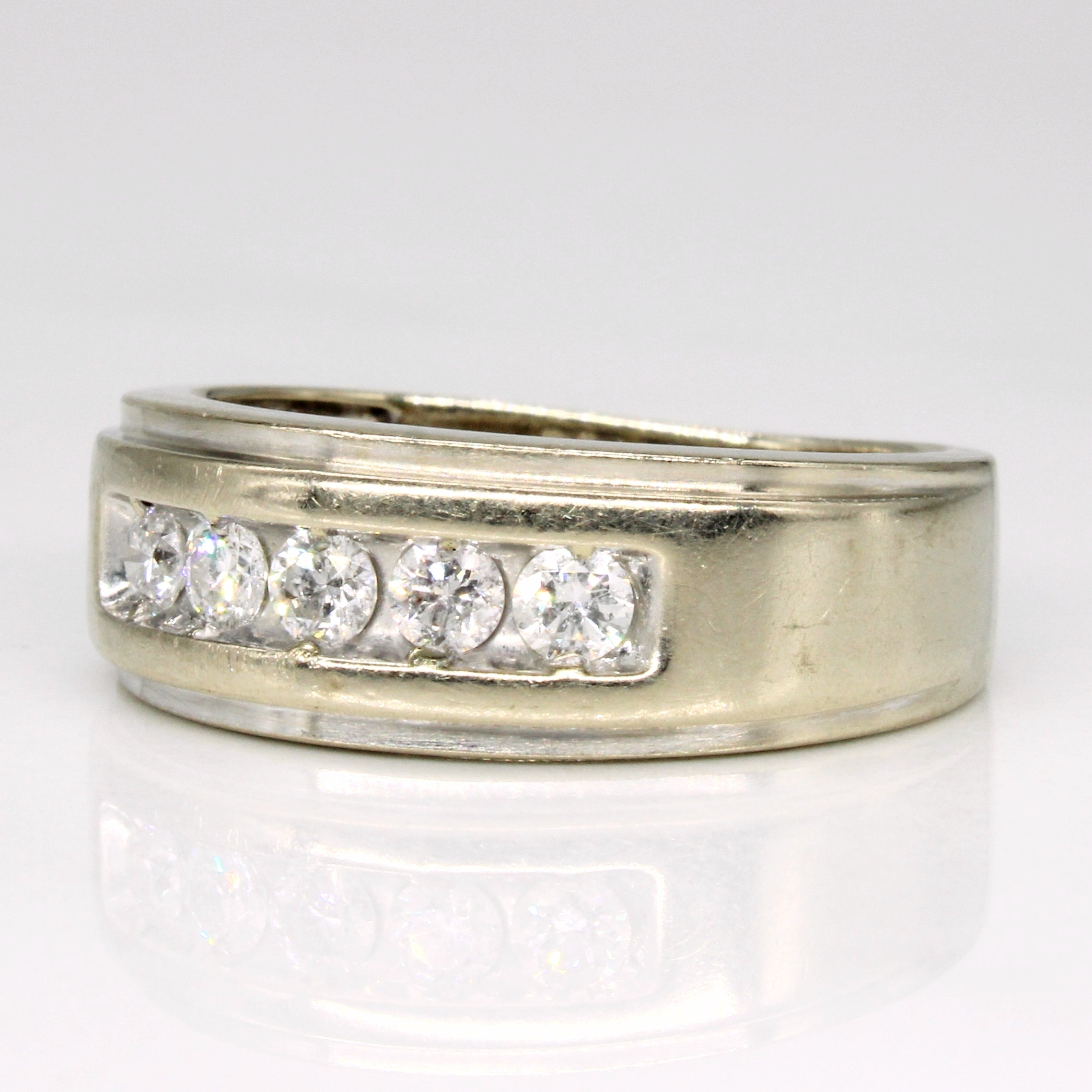 Channel Set Diamond Ring | 0.45ctw | SZ 9.25 |