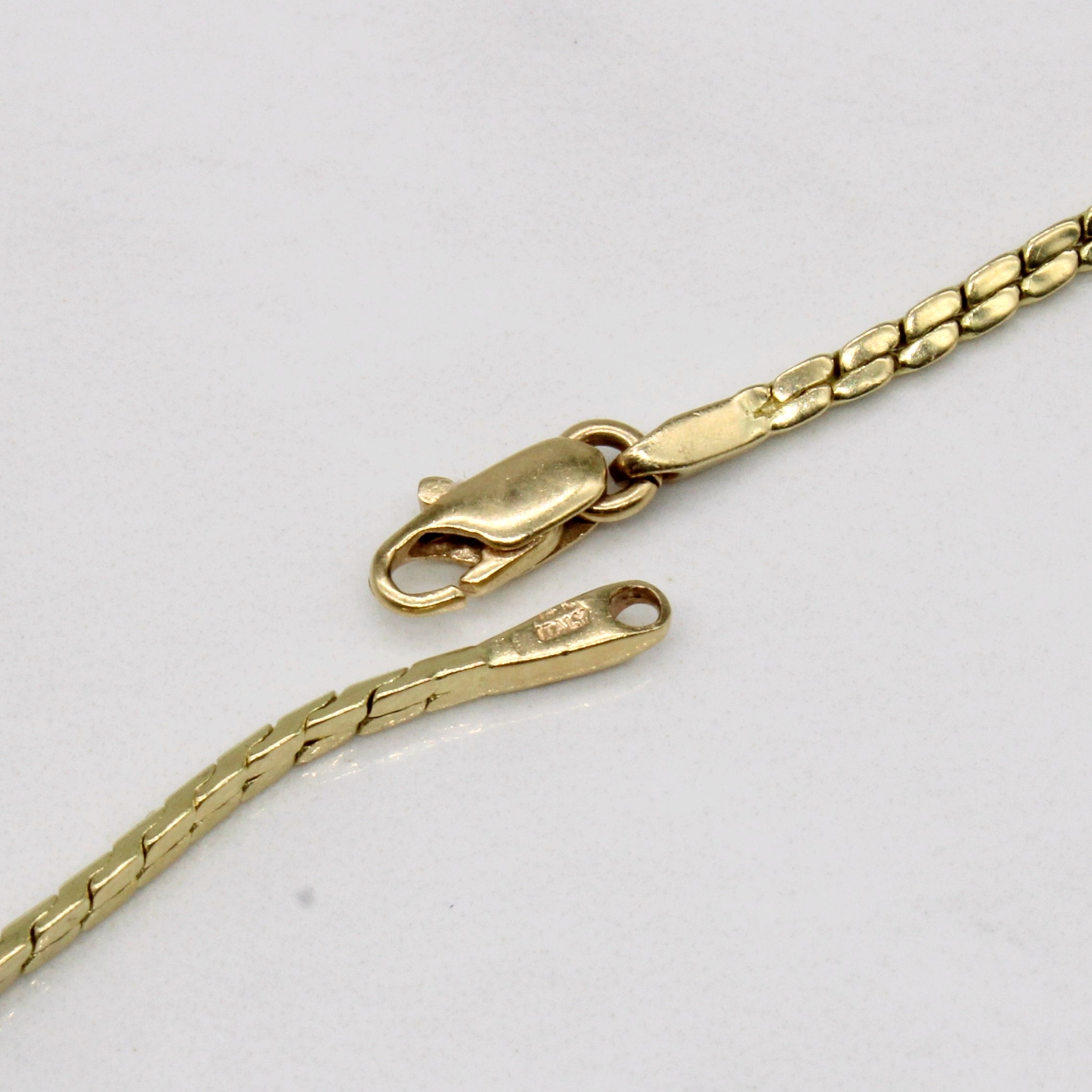 Diamond Pendant Bracelet | 0.15ctw | 7" |